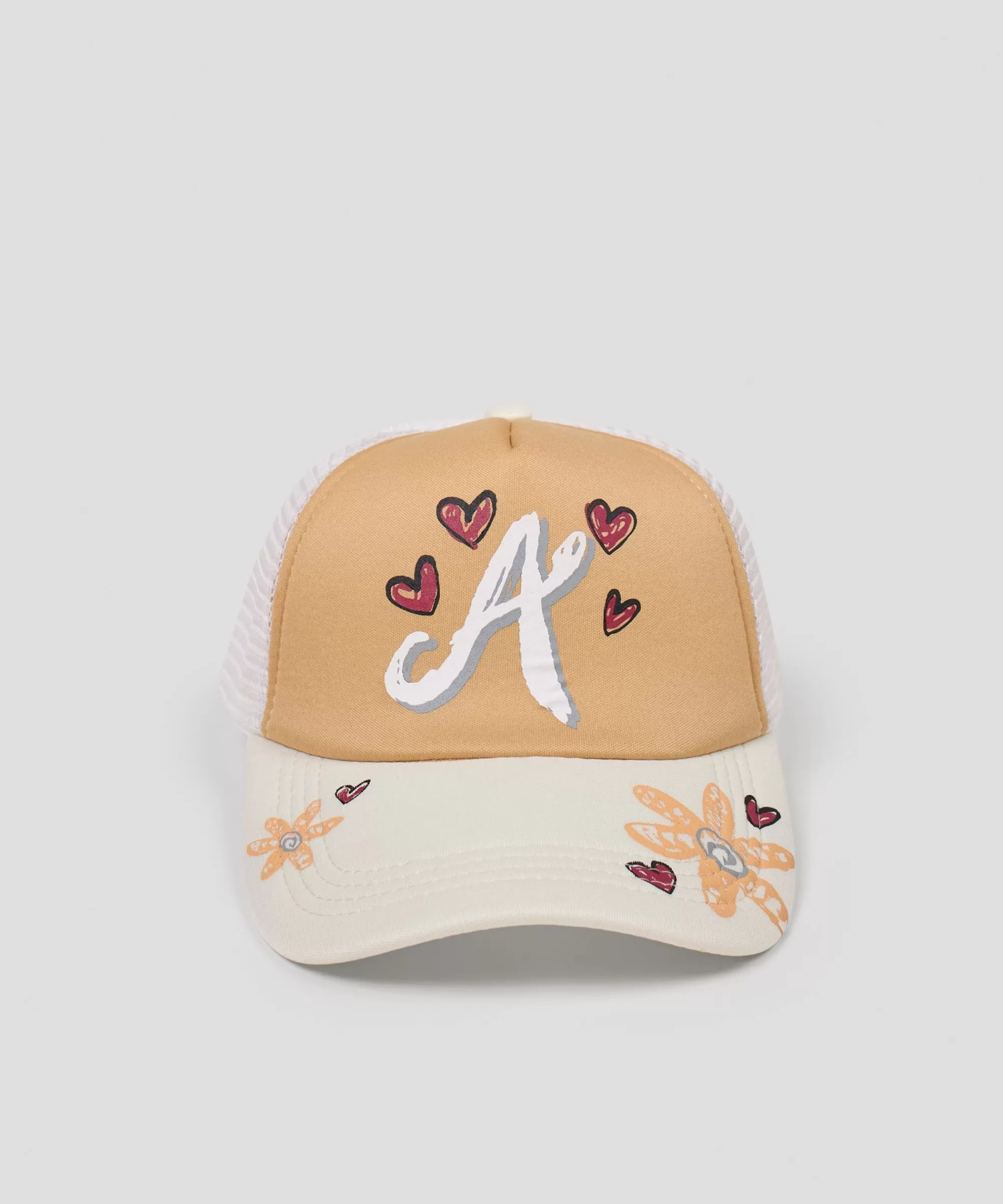 Shop Atlanta Embroidery Trucker Hat - Khaki Hats