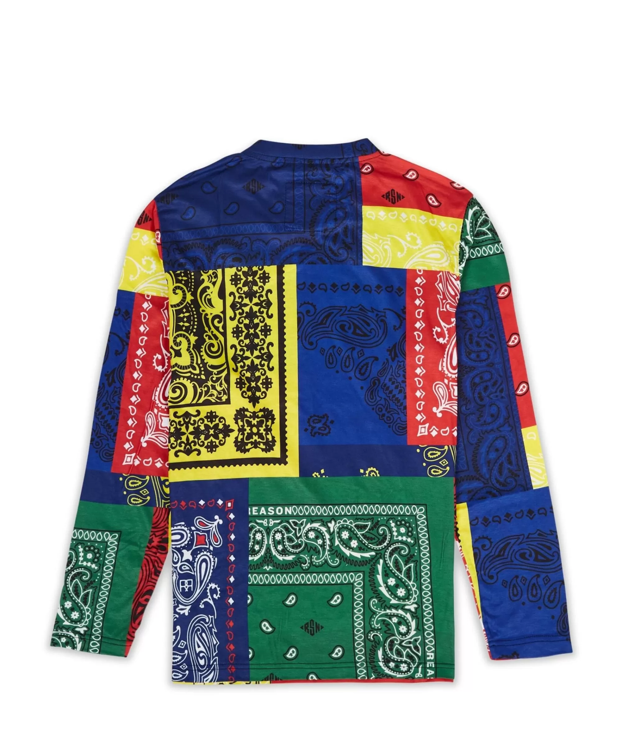 Best Bandana Multi Color Long Sleeve Tee Long Sleeve Tees | Graphic Tees