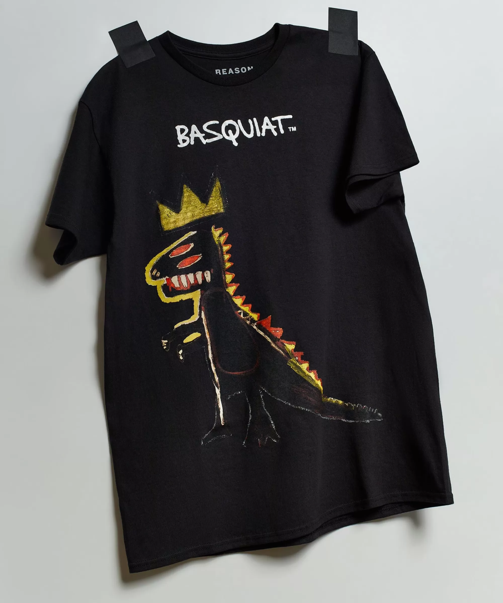 Online Basquiat™ Pez Dino Print Tee - Black Graphic Tees