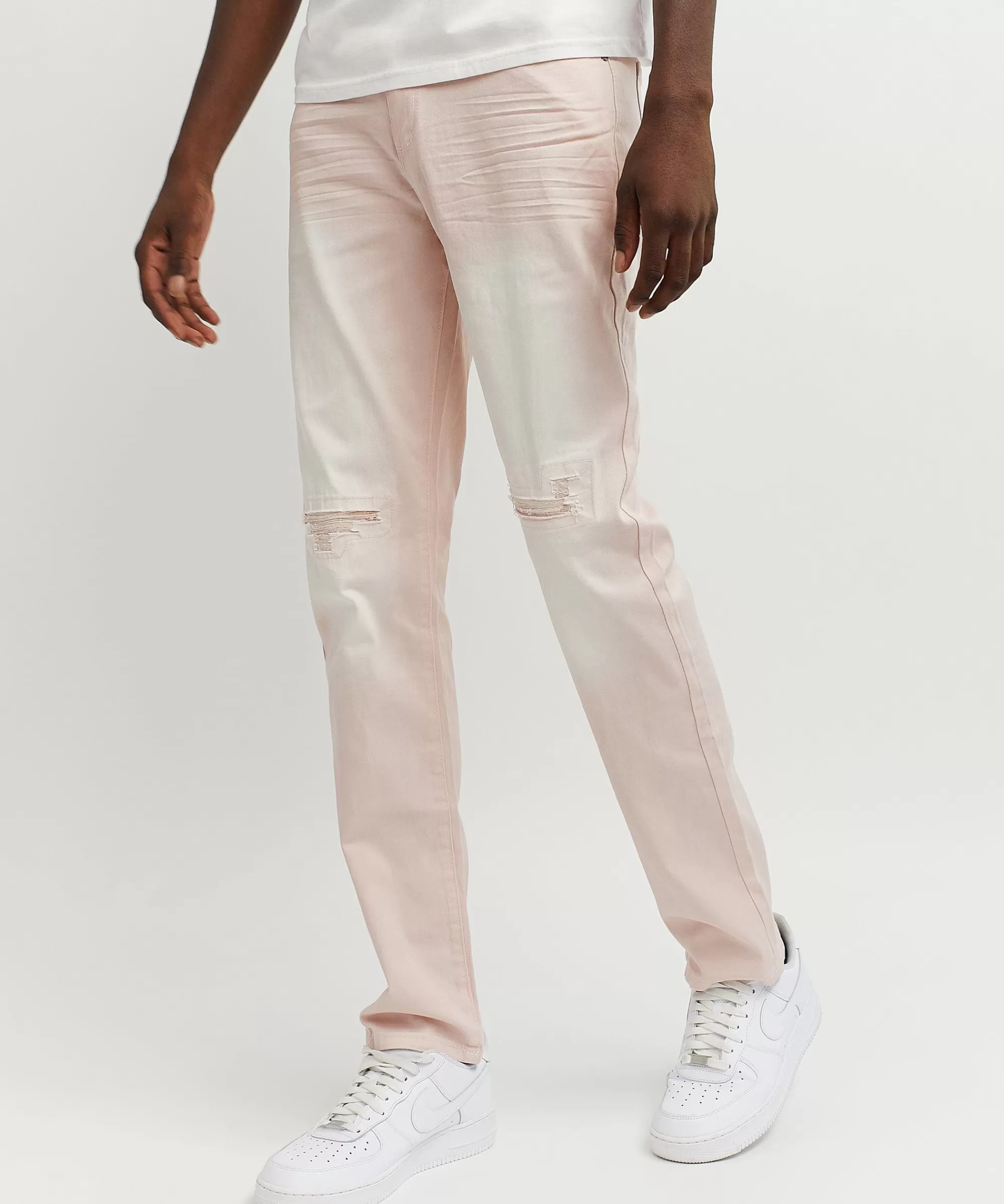 Fashion Bradley Denim Jeans - Pink Denim Jeans | Shop All Bottoms