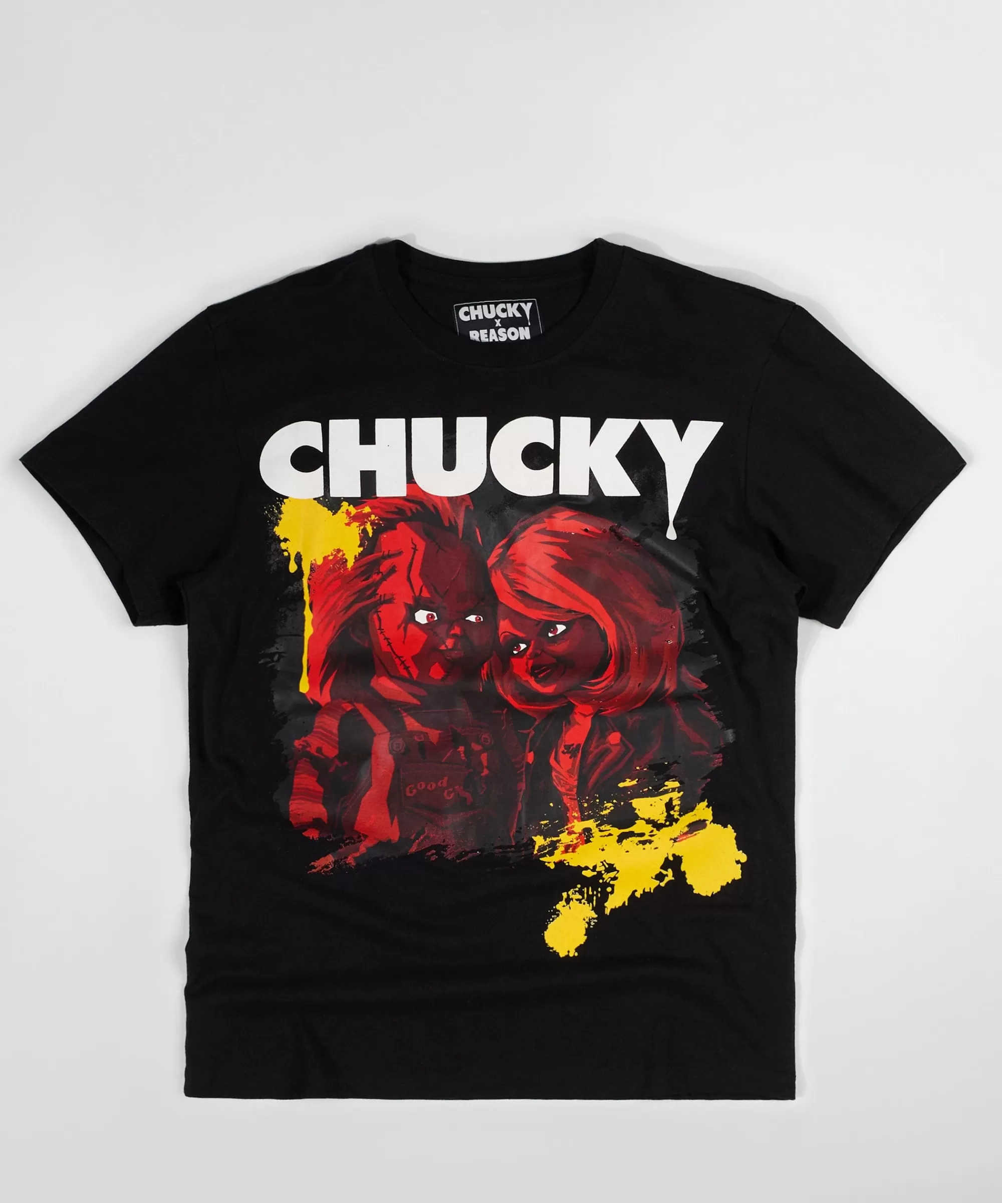 Flash Sale Chucky Child Play Short Sleeve Tee - Black Graphic Tees