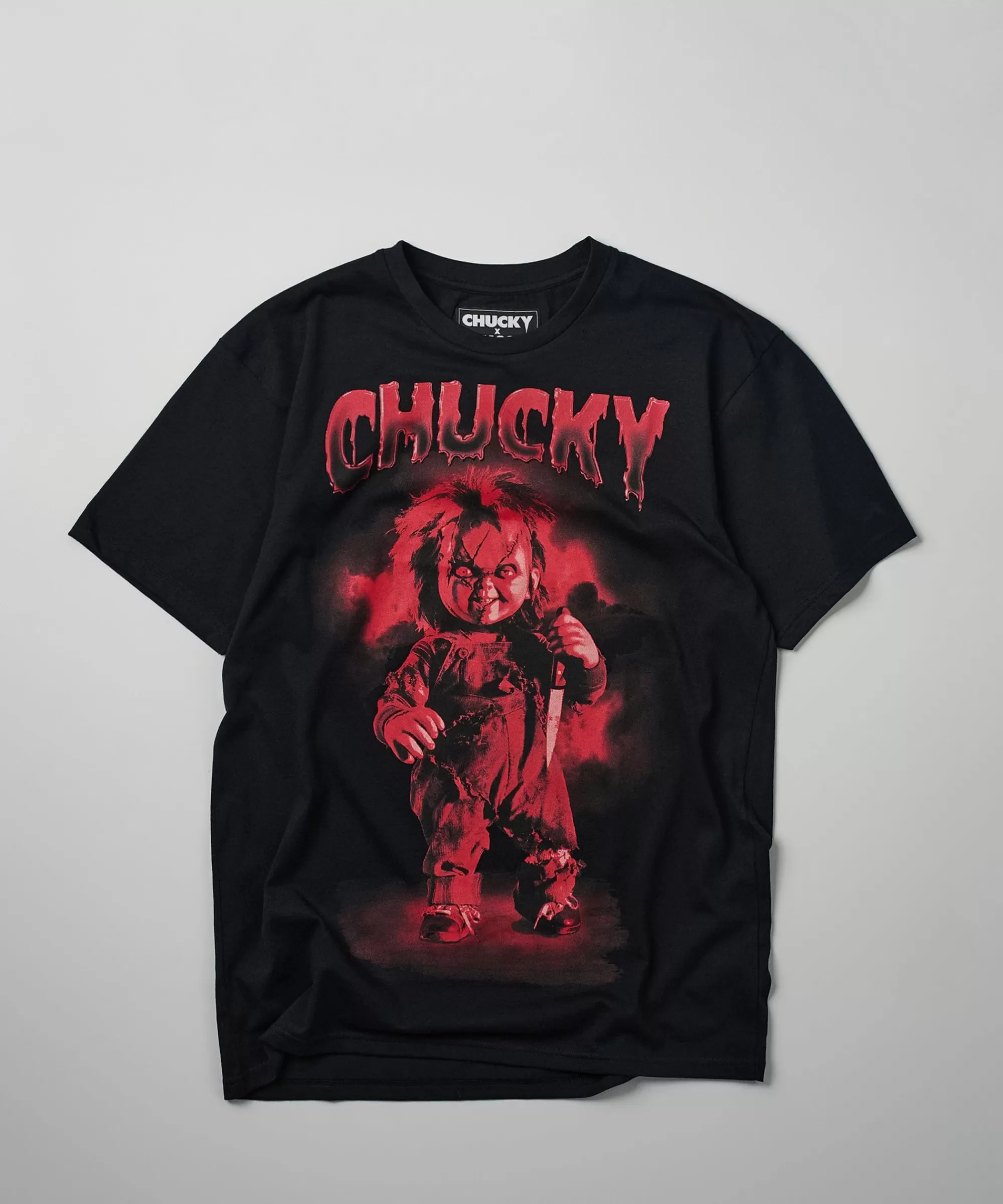 Cheap Chucky Solo Short Sleeve Tee - Black Graphic Tees