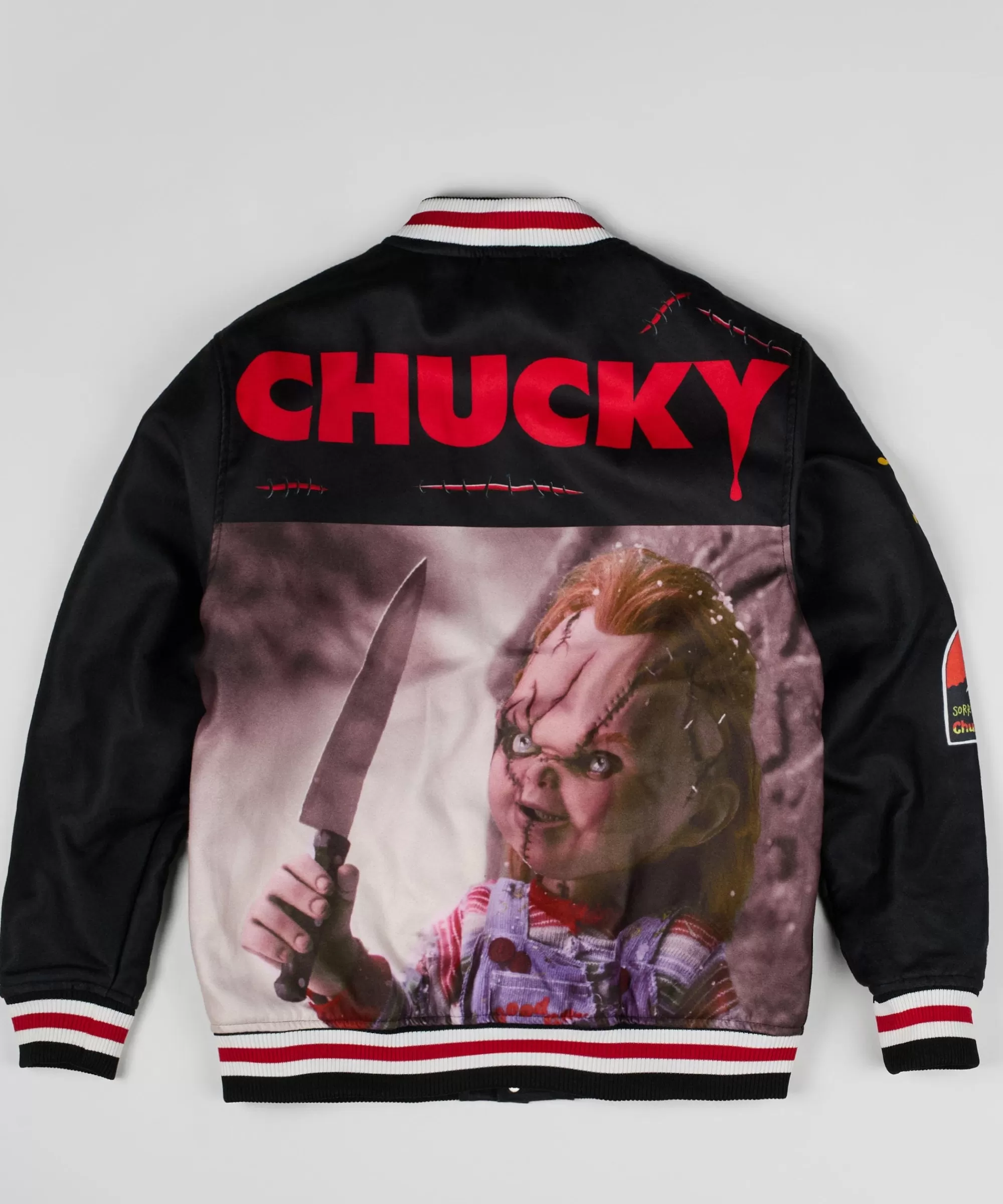 New Chucky Wool Varsity Jacket - Black Varsity Jackets