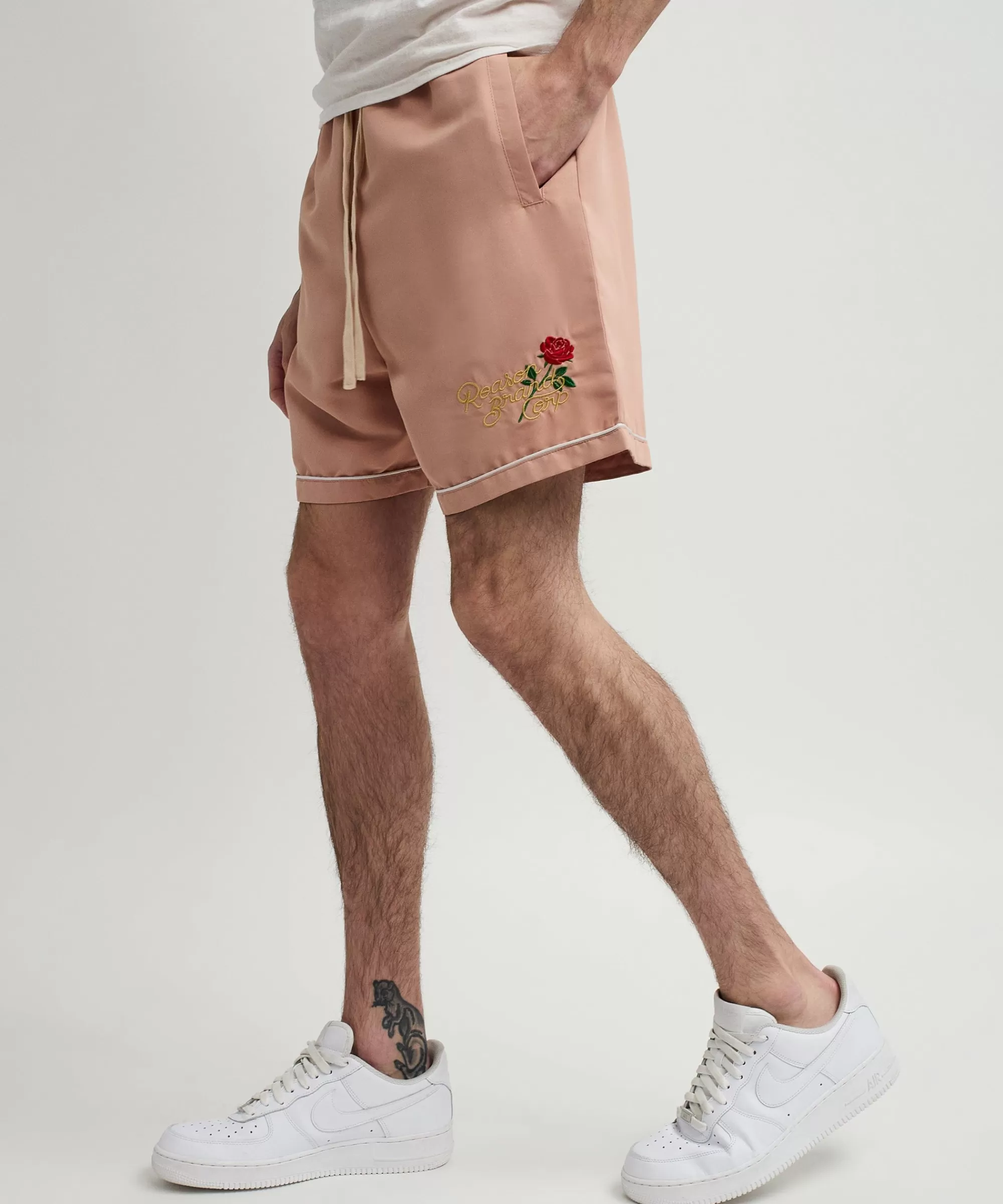 Store Clubmaster Embroidered Shorts - Sand Shop All Bottoms | Shorts