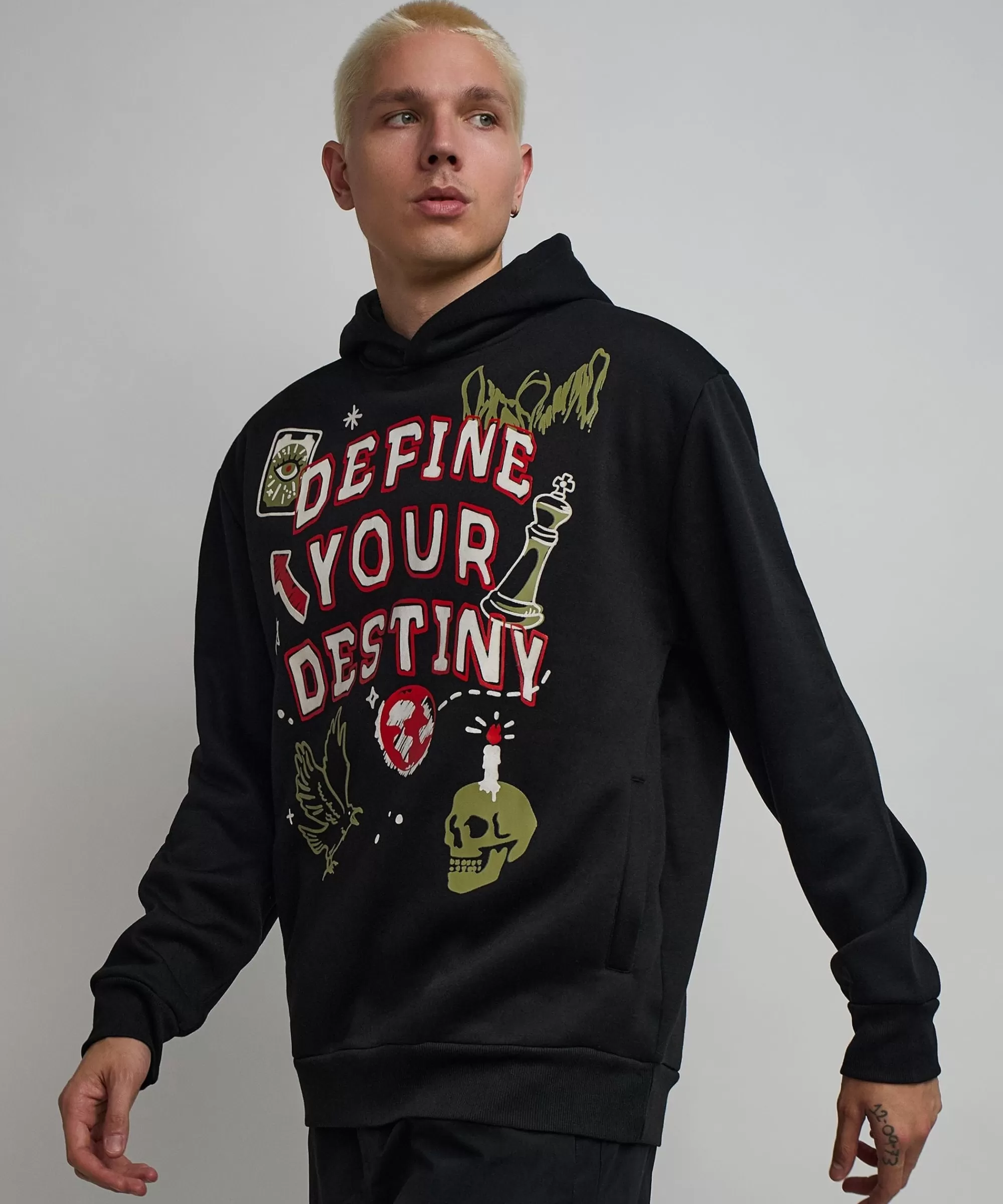 Discount Define Your Destiny Hoodie - Black Hoodies | Hoodies