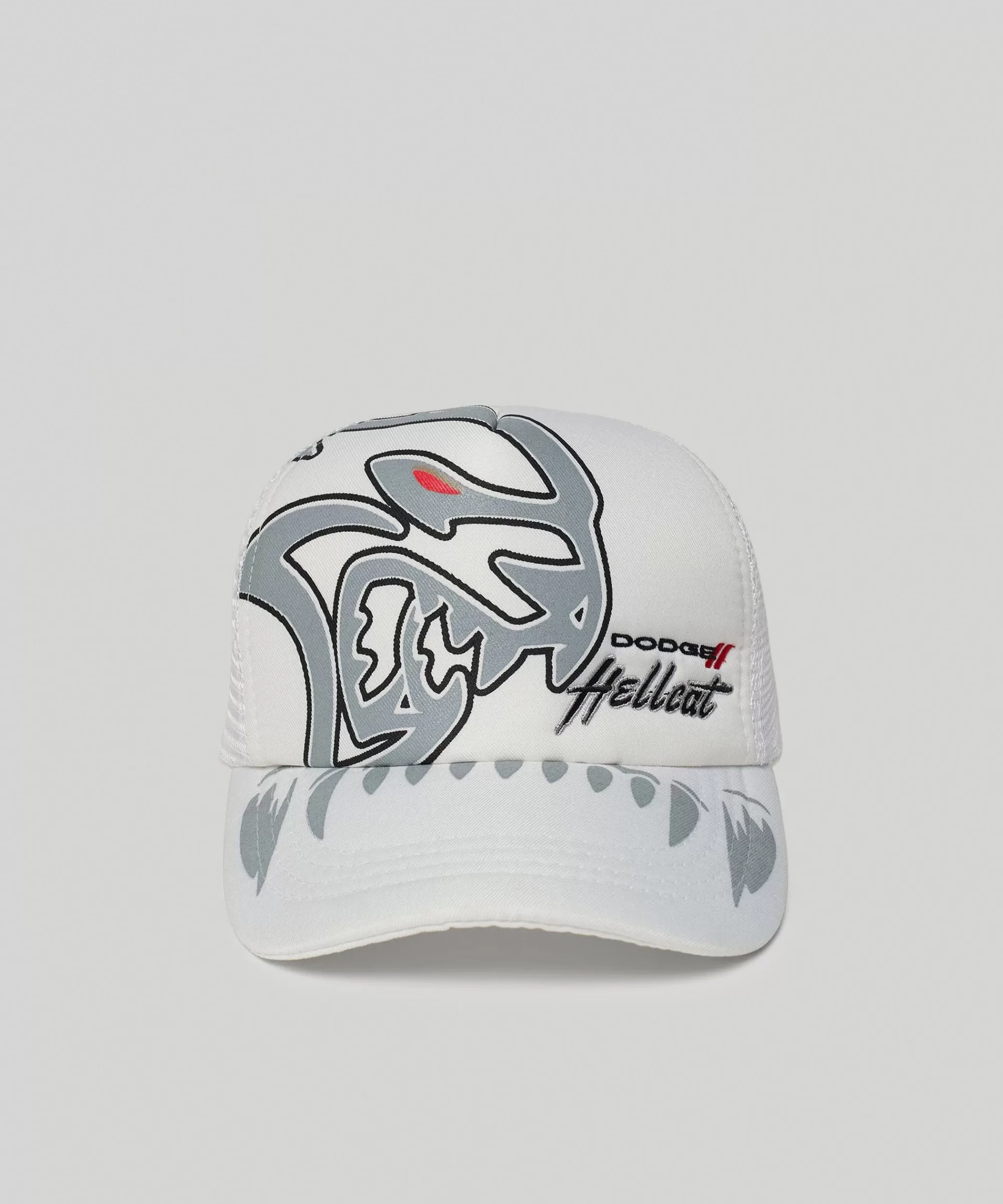 Best Sale Dodge Hellcat Embroidery Trucker Hat - White Hats