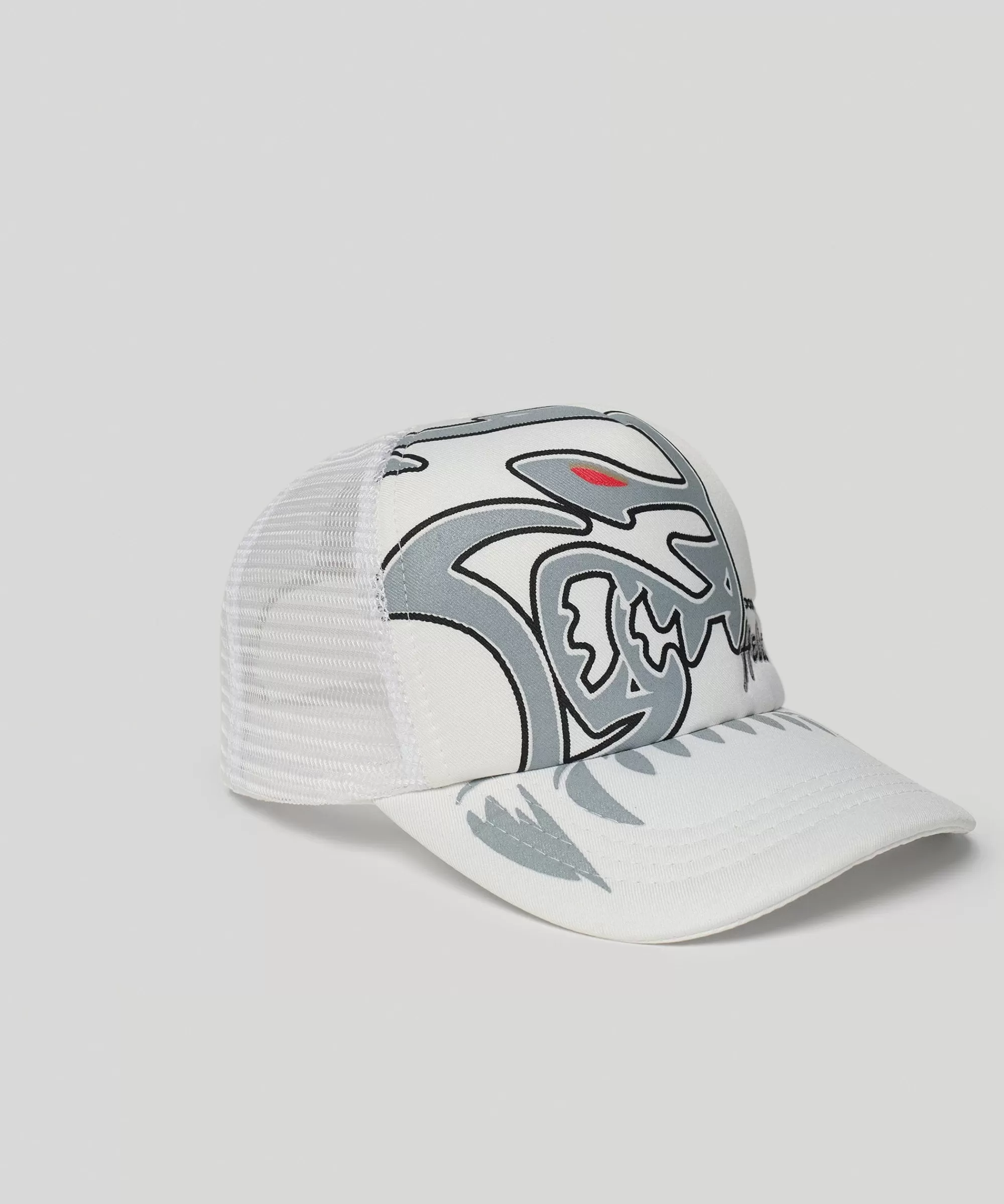 Best Sale Dodge Hellcat Embroidery Trucker Hat - White Hats