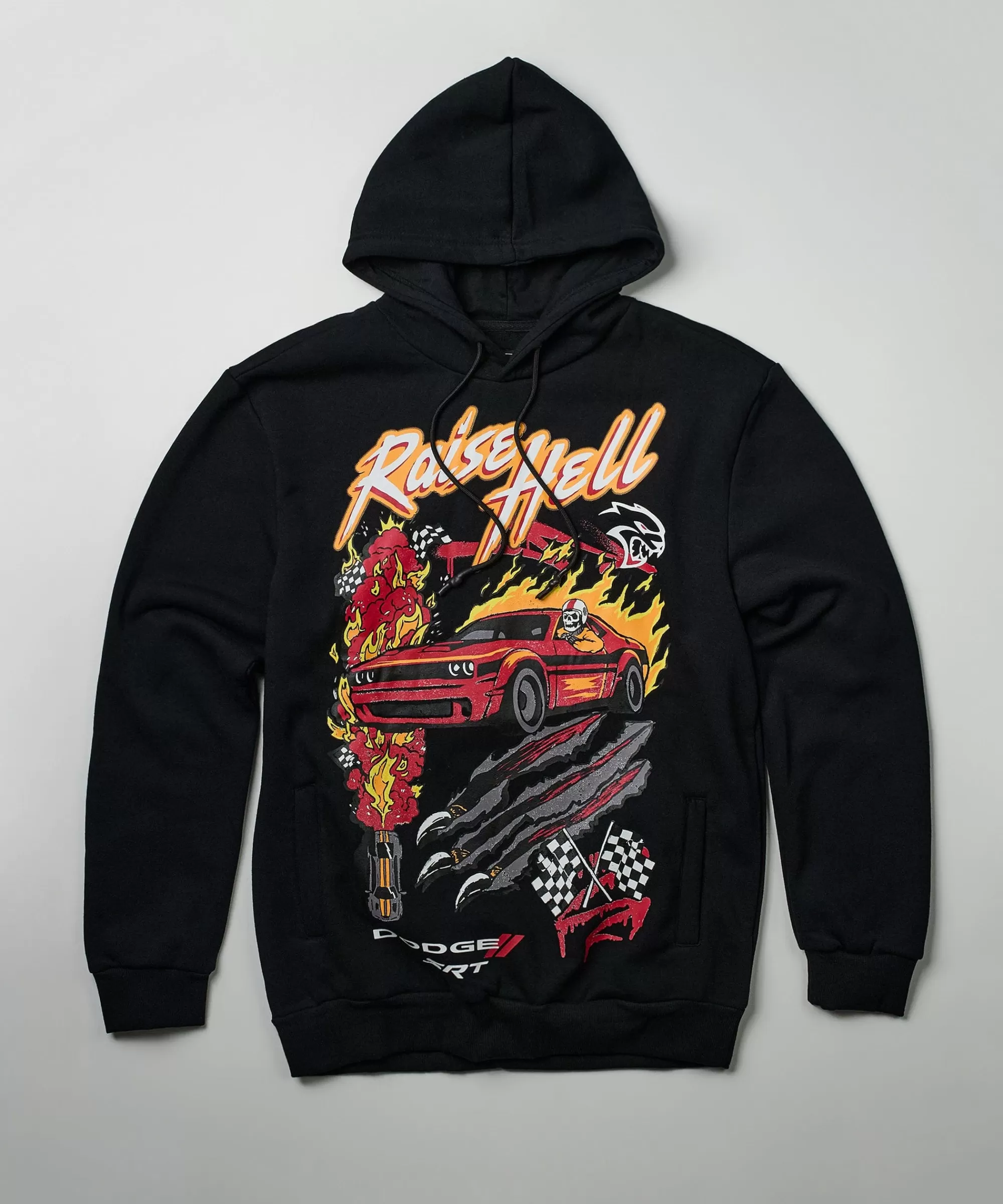 Outlet Dodge Raise Hell Graphic Print Hoodie - Black Hoodies | Hoodies