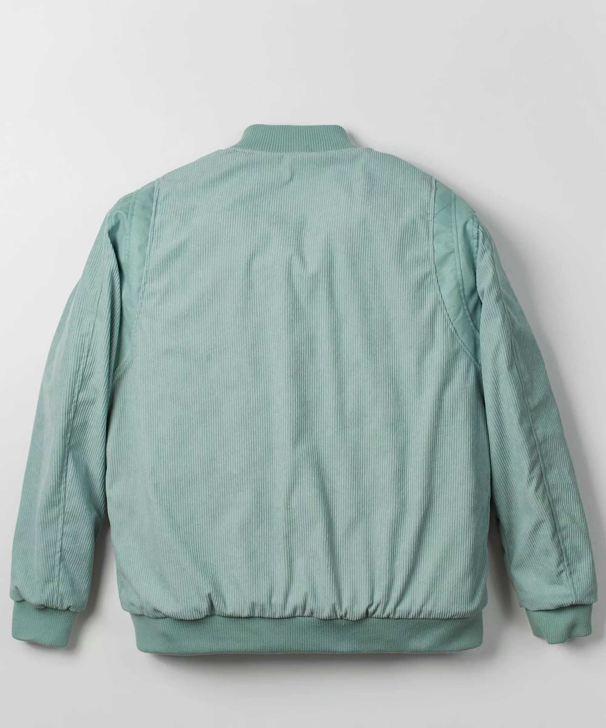 Outlet Elevate Corduroy Jacket - Aqua Bomber Jackets