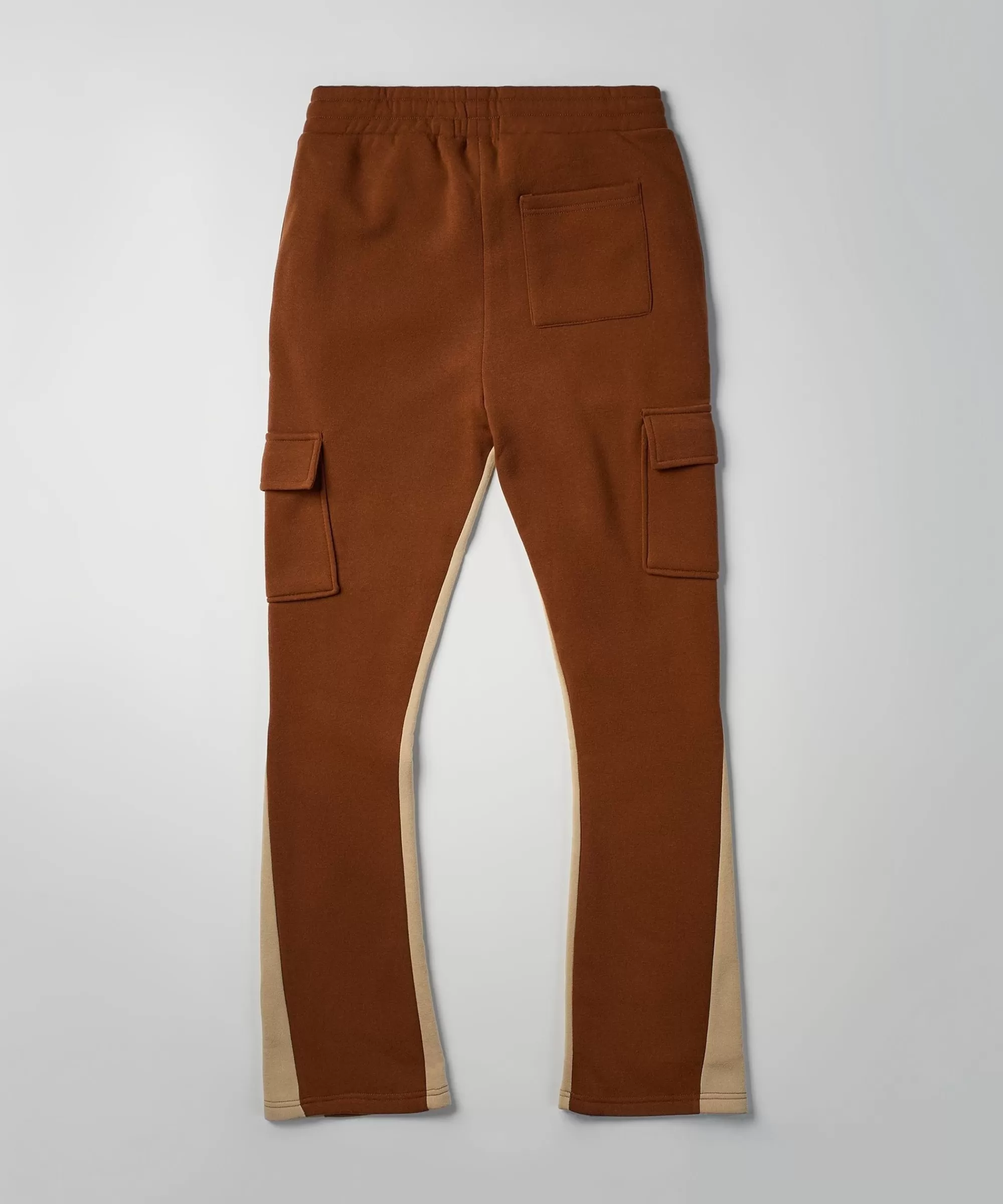 Outlet Flare Fleece Sweatpants - Brown Sweatpants