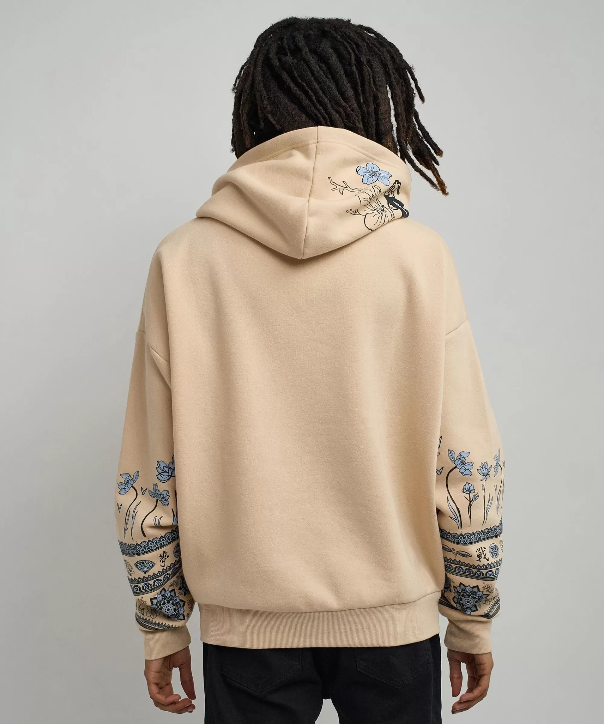 Shop Guardian Embroidered Hoodie - Khaki Hoodies | Hoodies