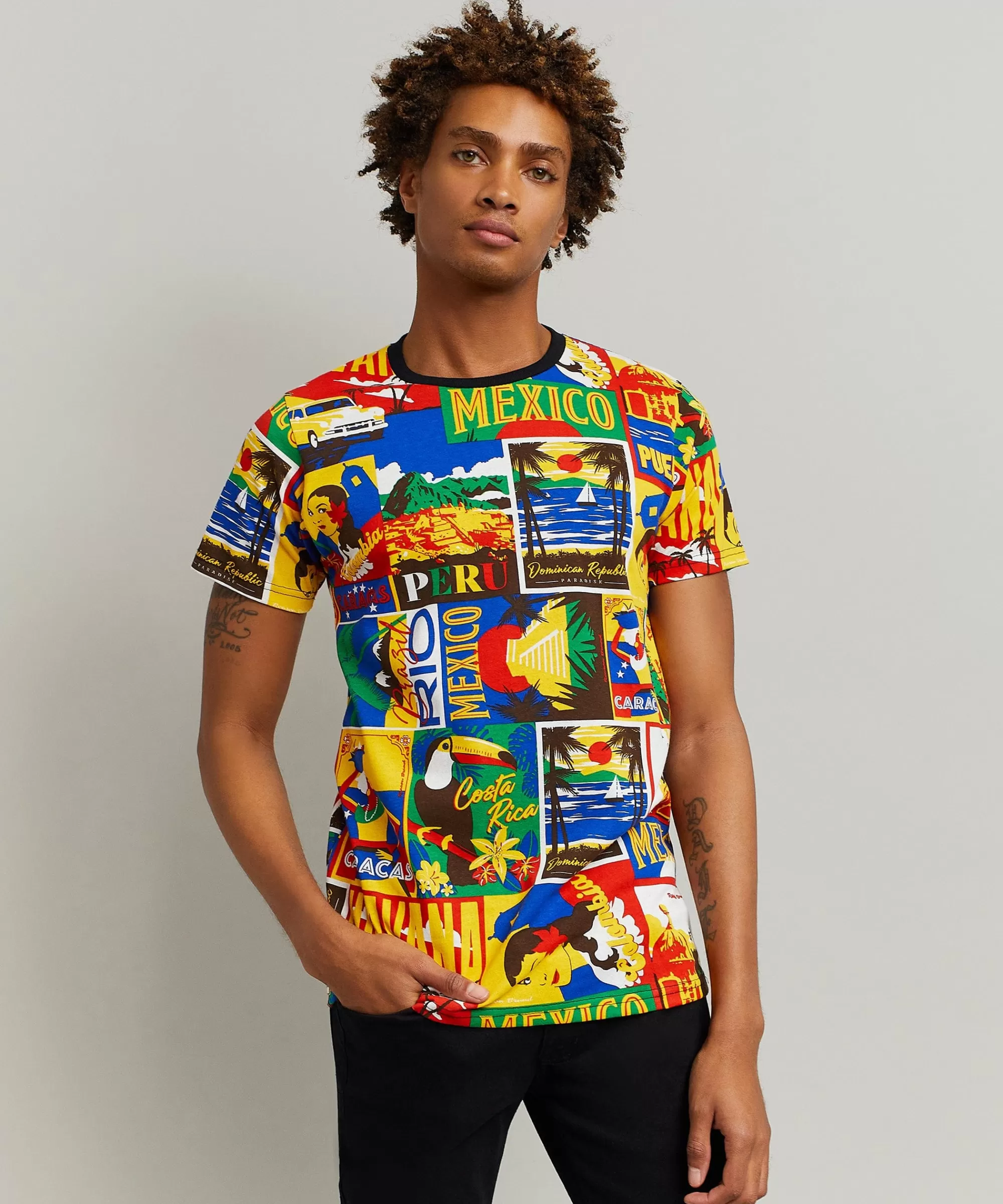 Best Sale Hispanic Tile Tee Graphic Tees