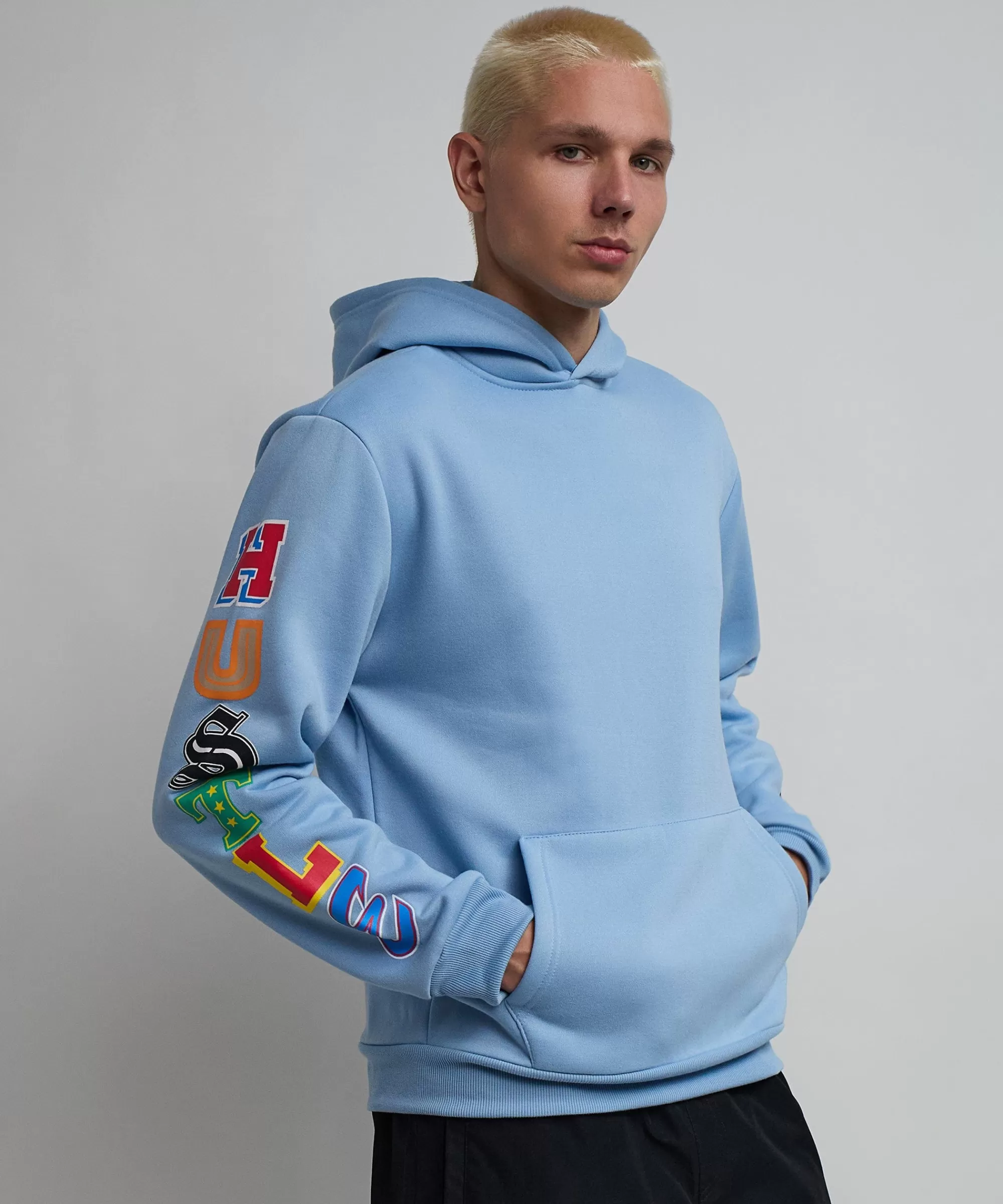 Store Hustle Daily Hoodie - Light Blue Hoodies | Hoodies