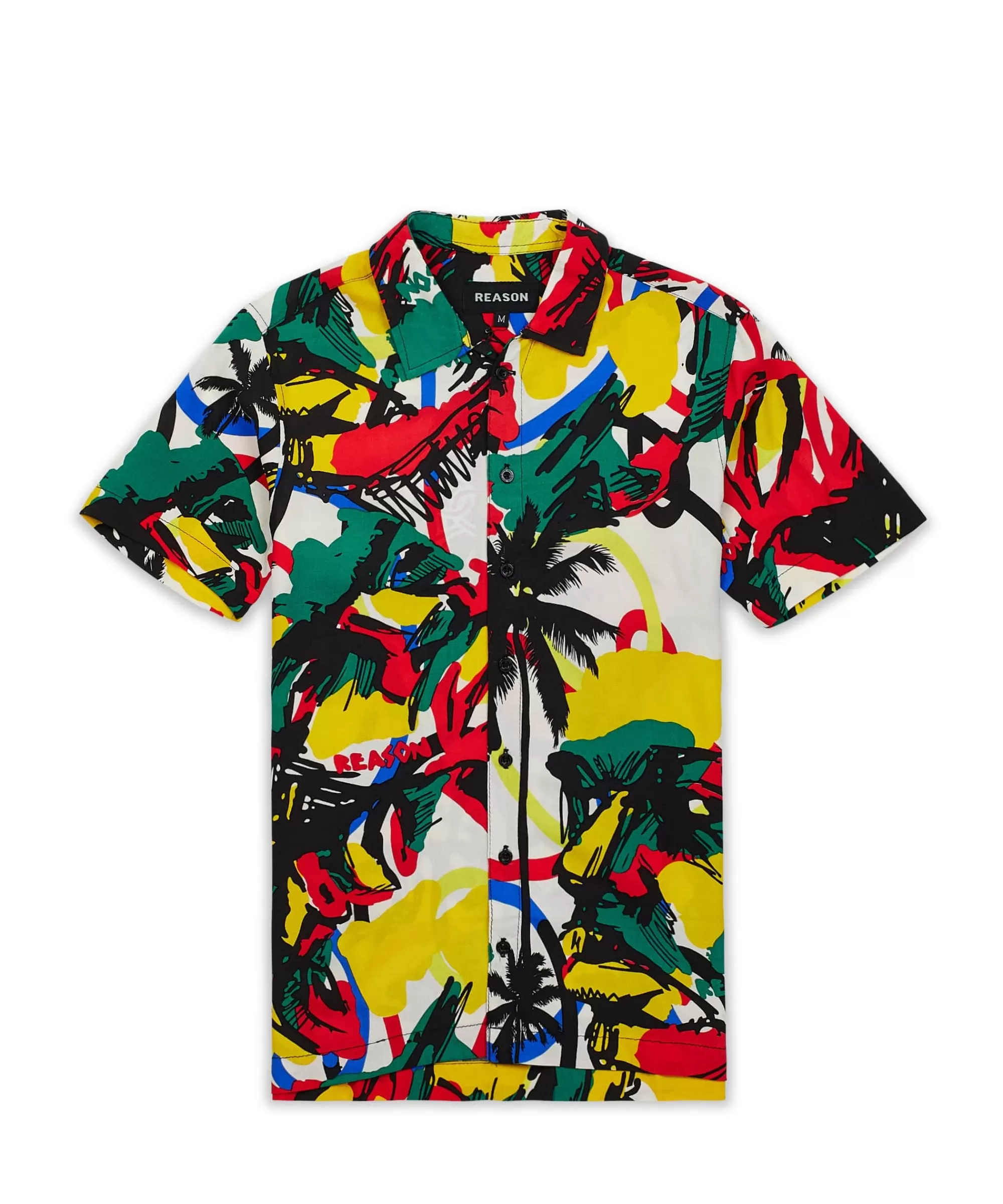 Best Sale Isle Allover Print Short Sleeve Shirt Button Downs