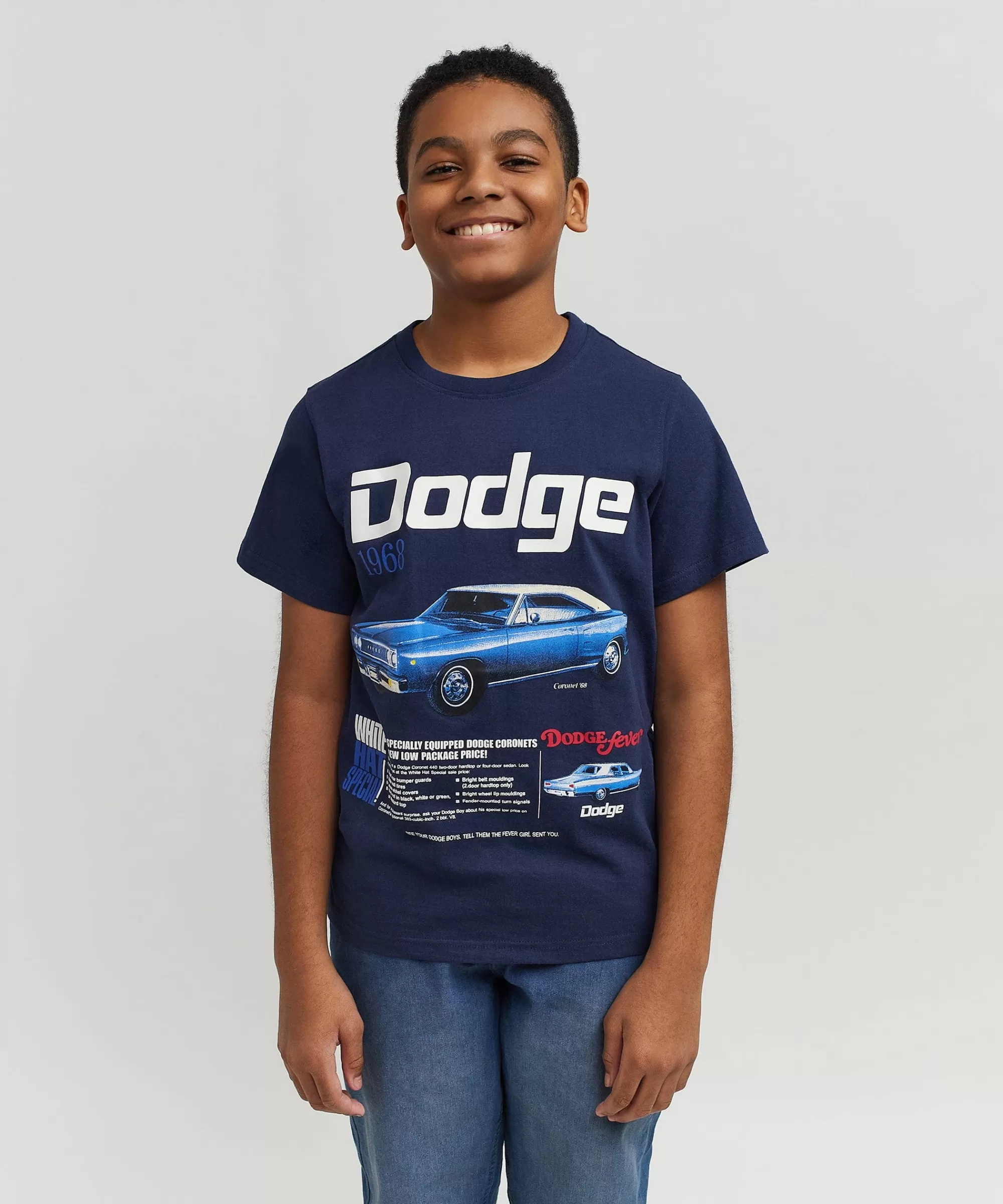 Outlet Kids Dodge Special Tee - Dark Blue Graphic Tees