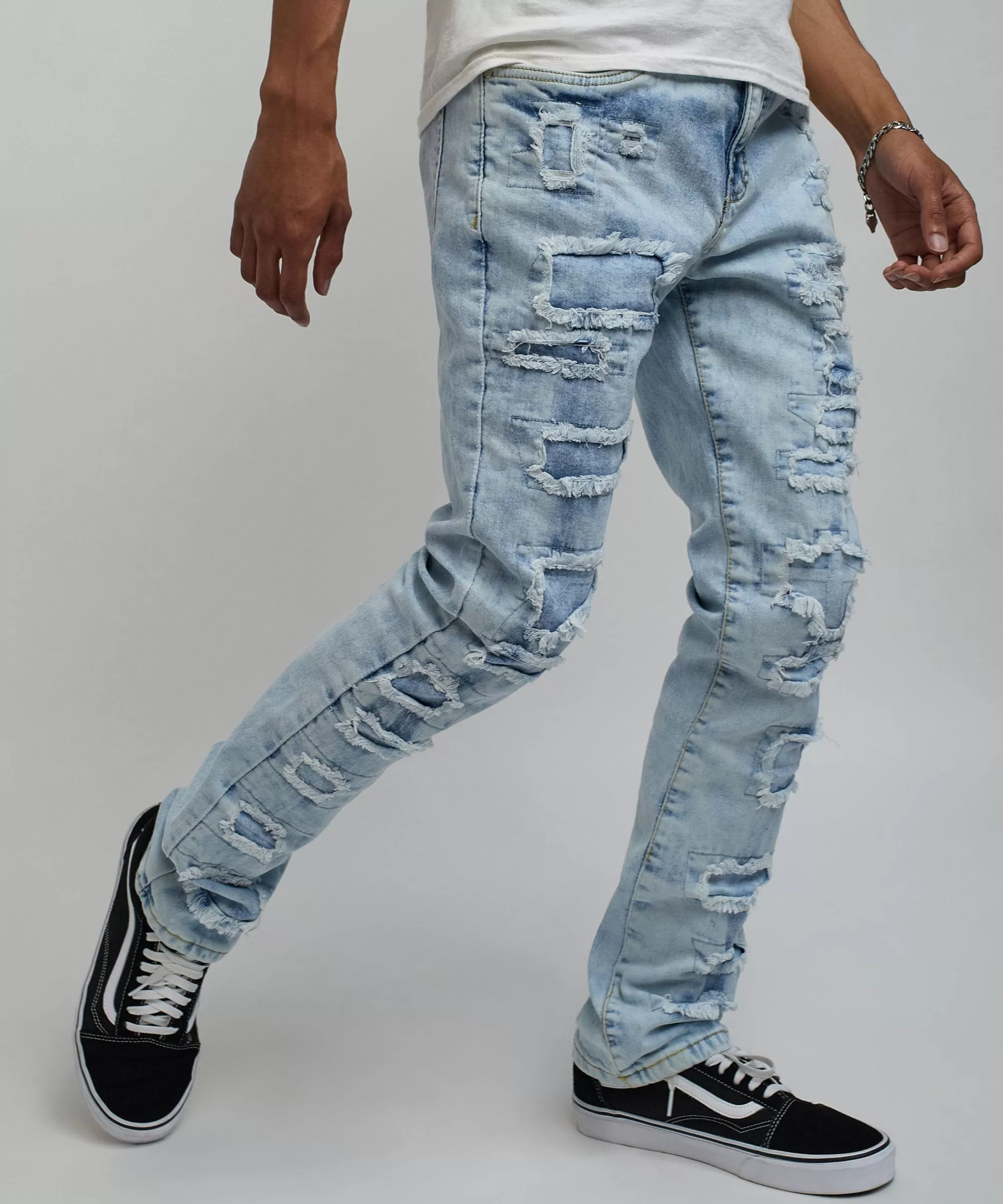 Best Sale Kingwood Distressed Light Wash Denim Jeans Denim Jeans | Shop All Bottoms