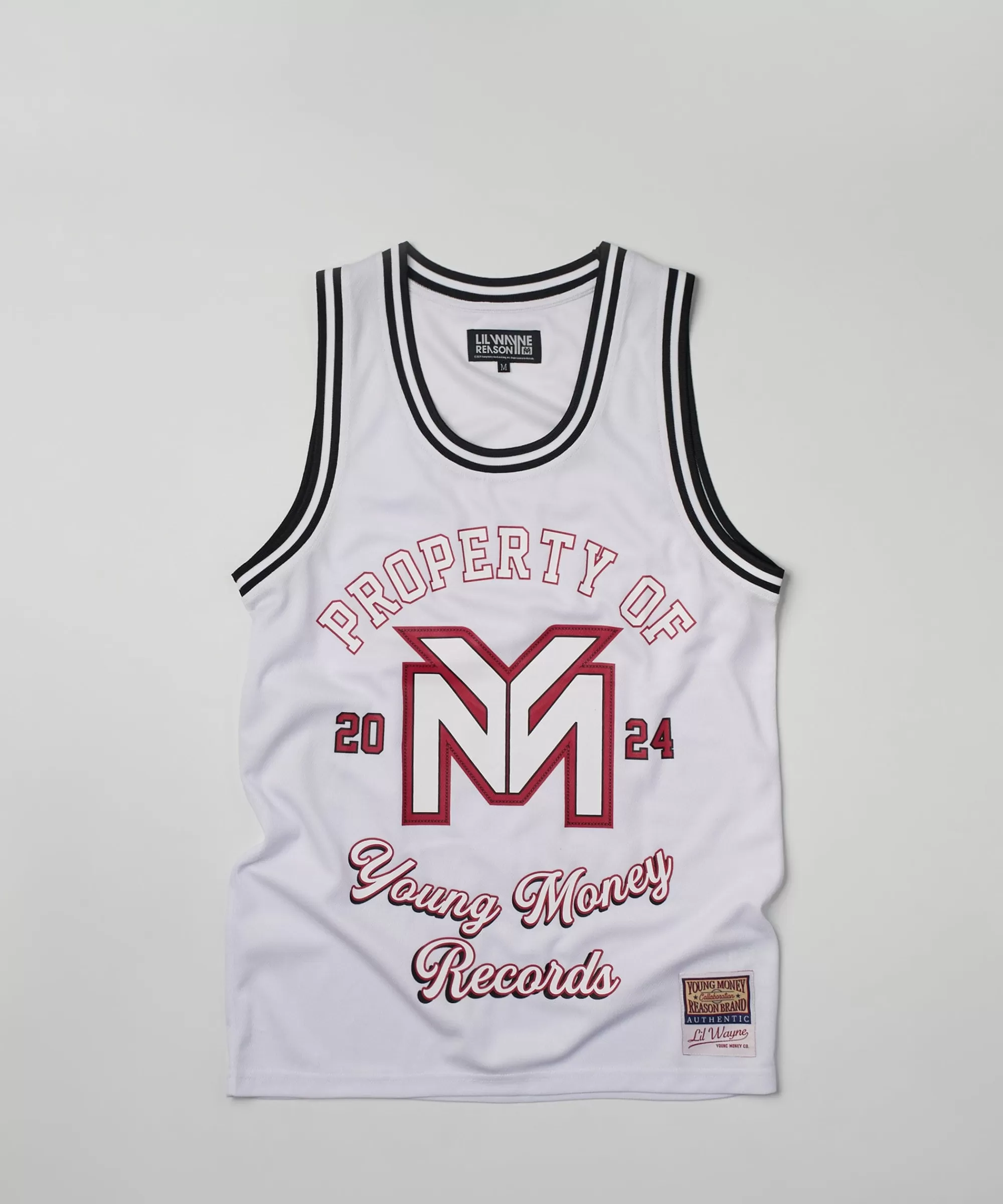 Shop Lil Wayne Property Of Basketball - White Jerseys