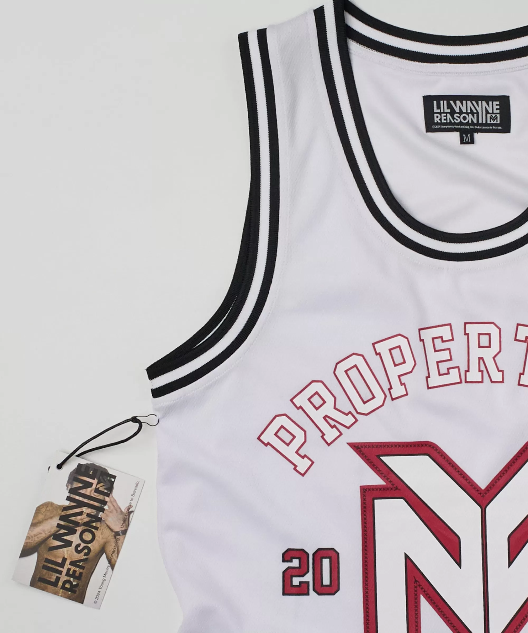 Shop Lil Wayne Property Of Basketball - White Jerseys