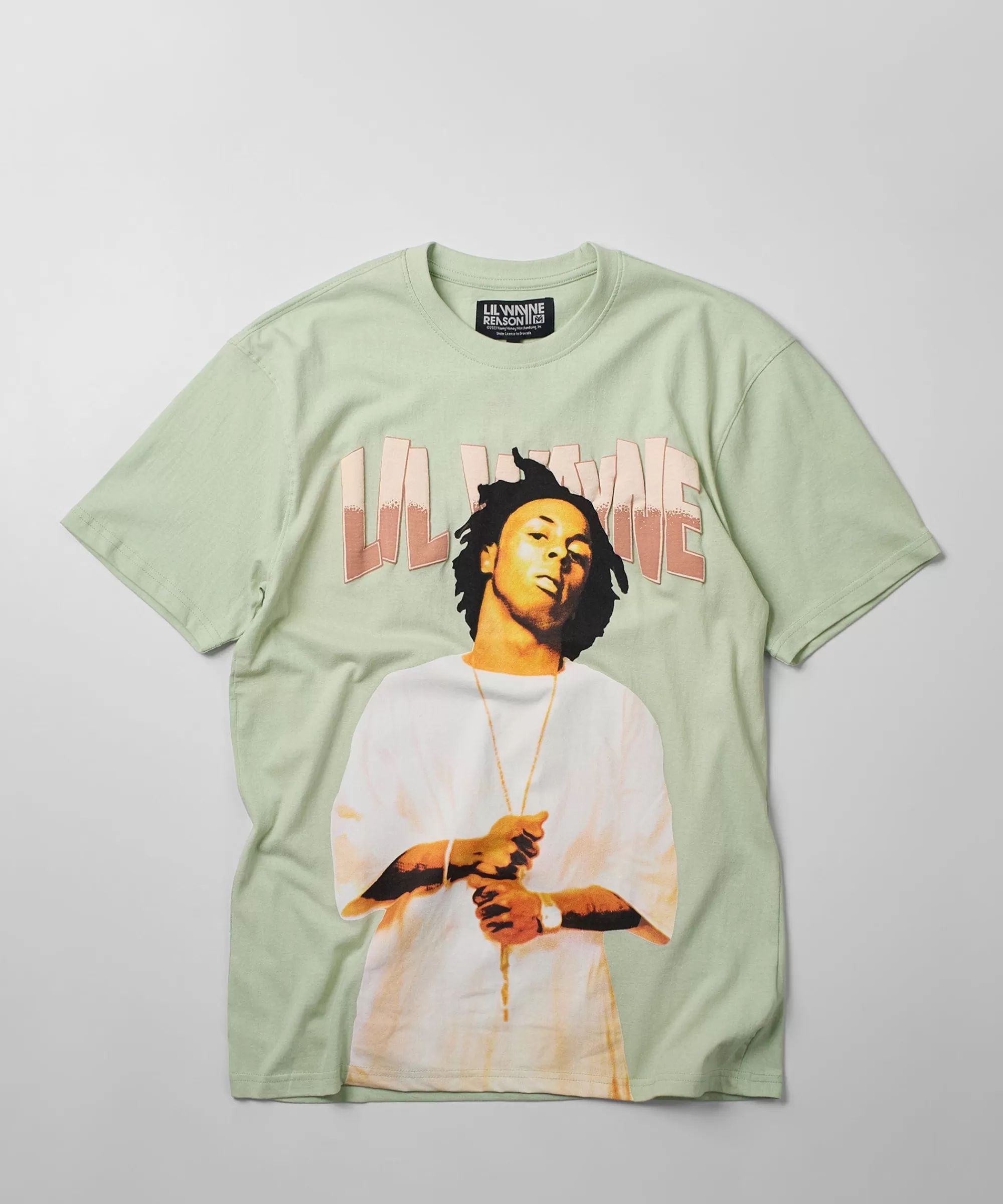 Best Sale Lil Wayne Tha Carter Short Sleeve Tee - Light Blue Graphic Tees
