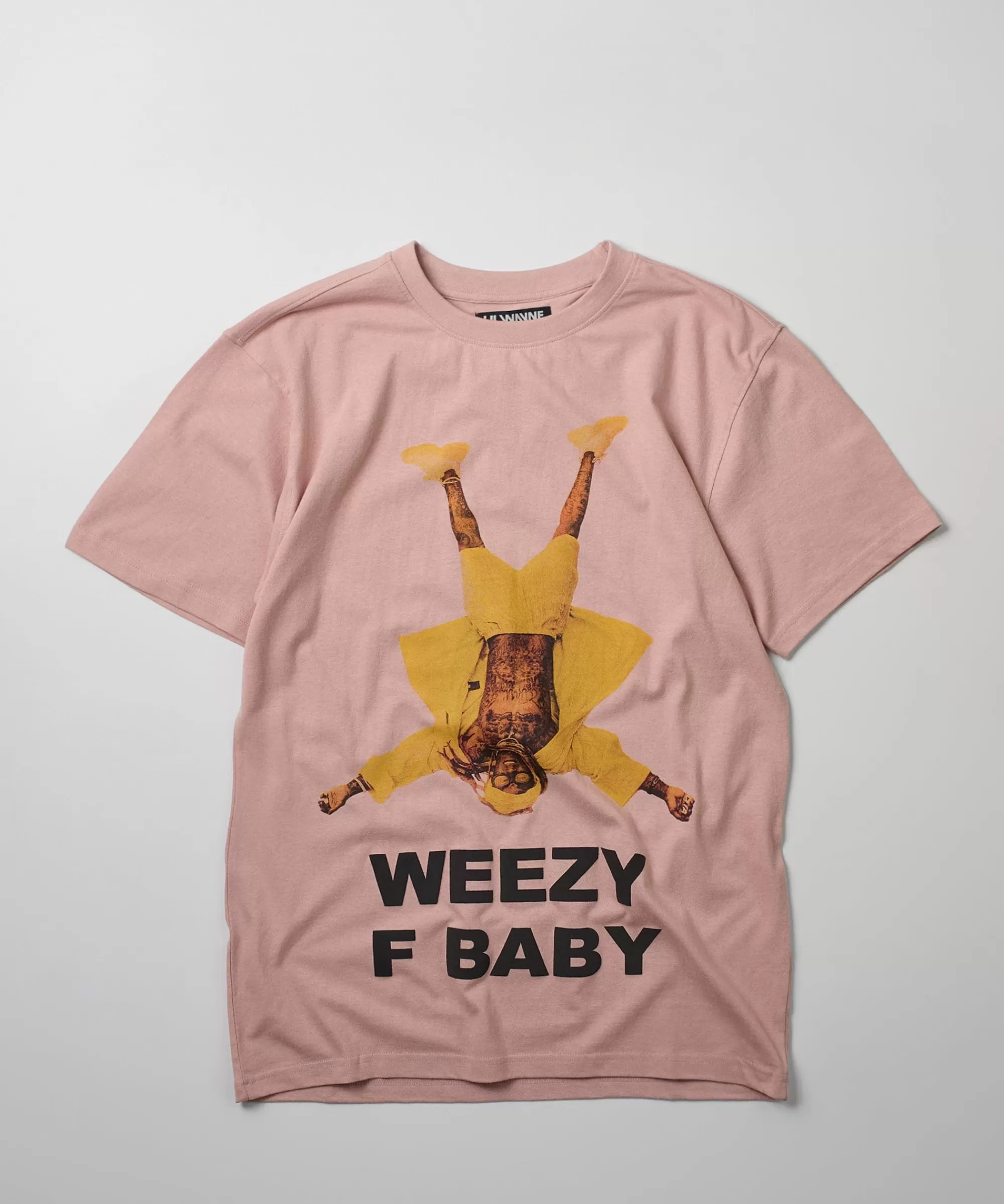 Online Lil Wayne Weezy F Baby Photo Short Sleeve Tee - Pink Graphic Tees