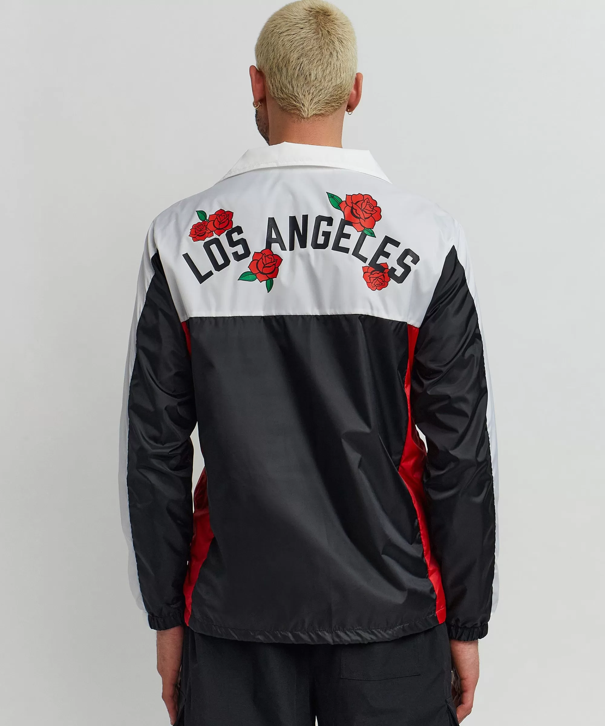 Store Los Angeles Coaches Jacket - Black Lightweight Jackets