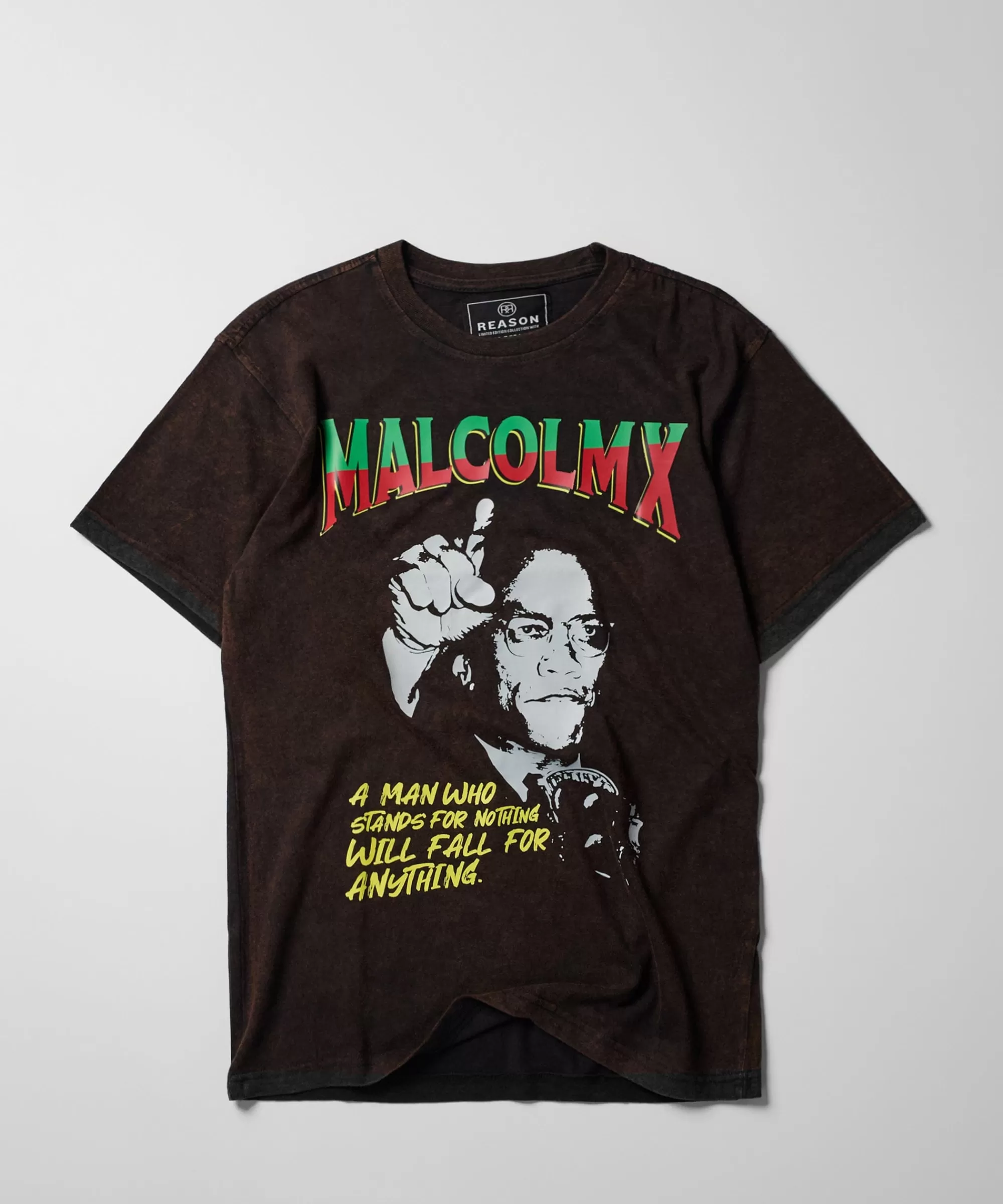 Discount Malcolm X Don't Sell Out Short Sleeve Tee - Vintage Black Graphic Tees