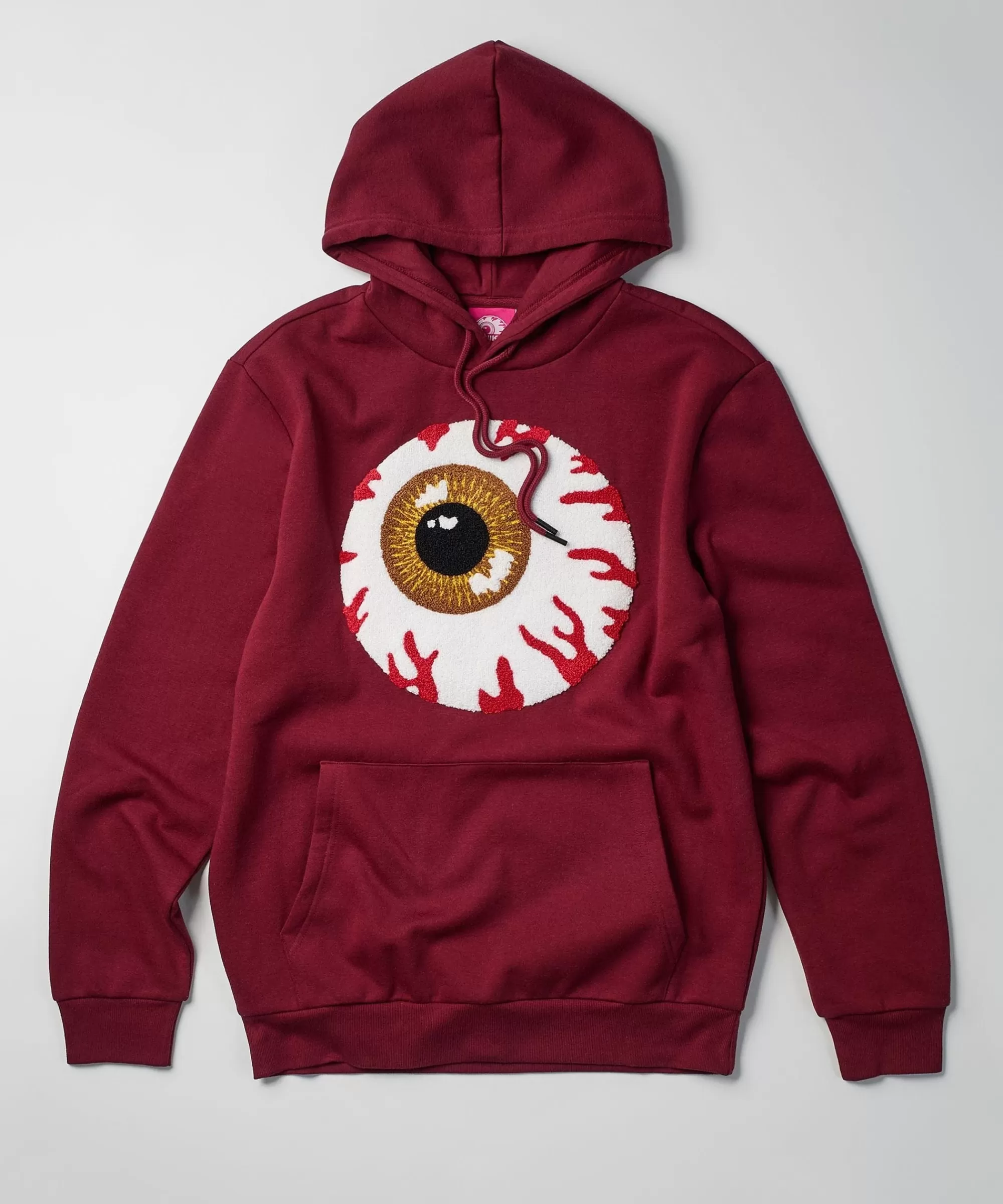 Online Mishka Jumbo Keep Watch Chenille Patched Hoodie - Brown Hoodies | Hoodies