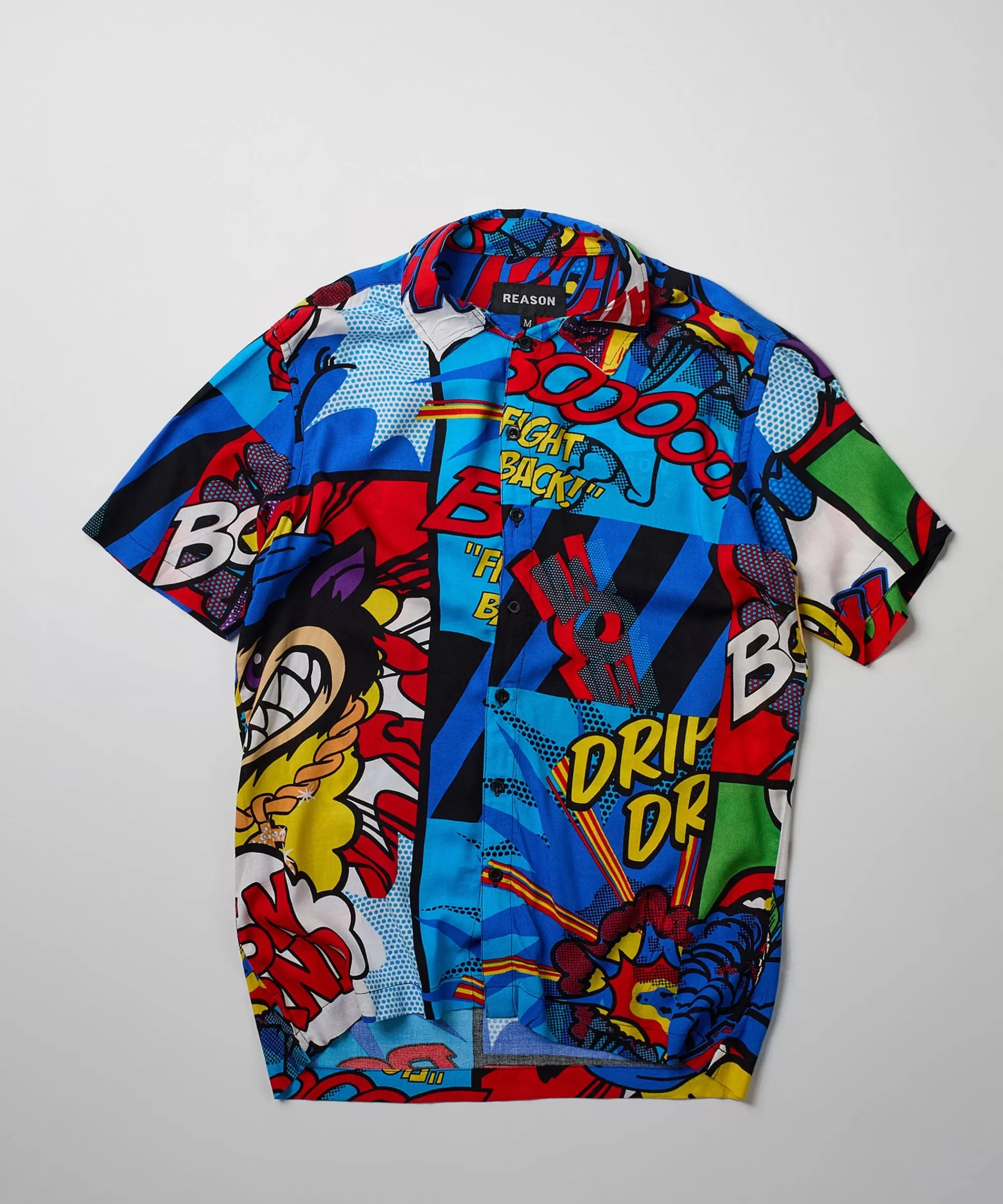 Shop Money Drip Allover Print Short Sleeve Shirt Button Downs