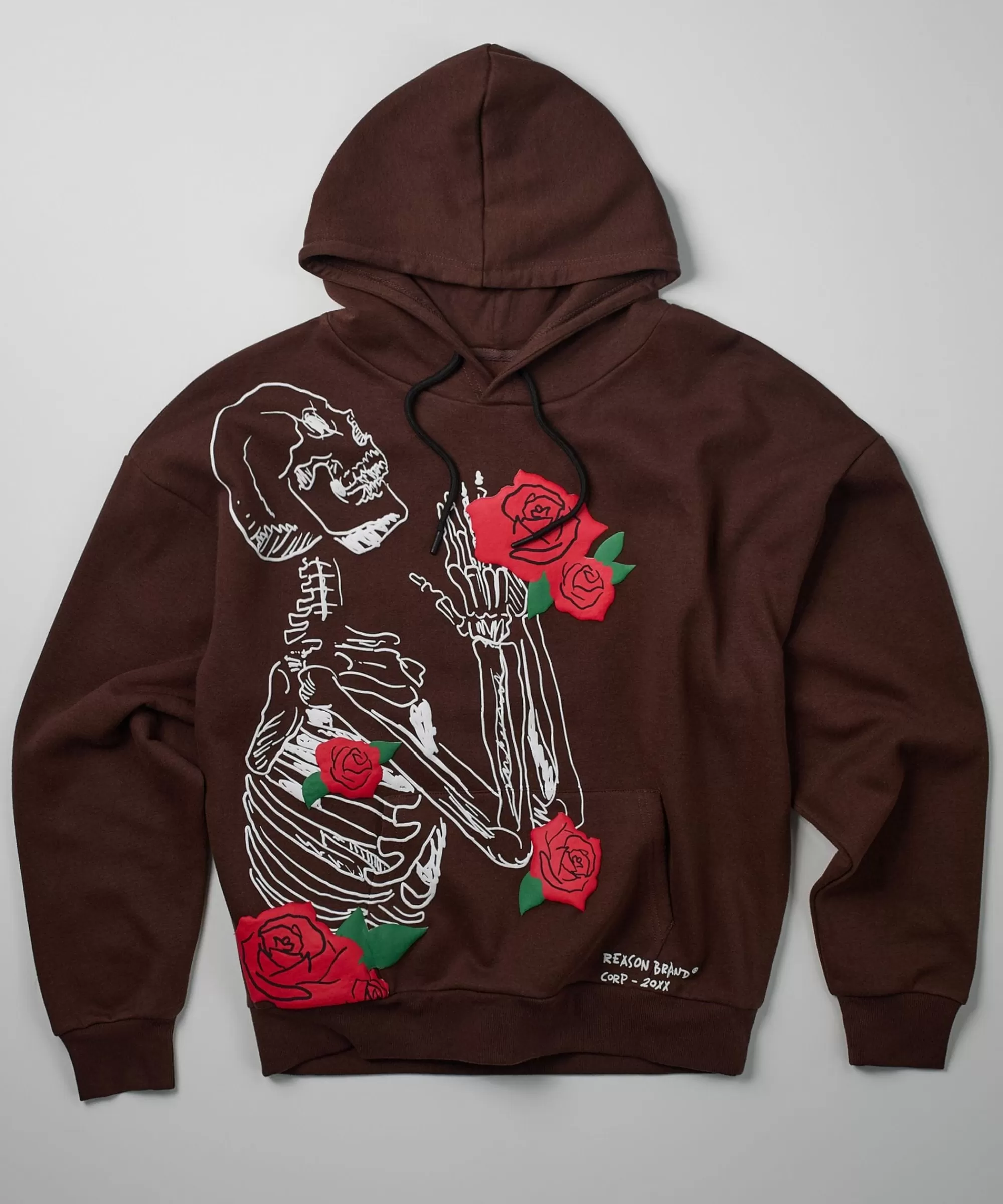 Flash Sale No Love Lost Hoodie - Brown Hoodies | Hoodies