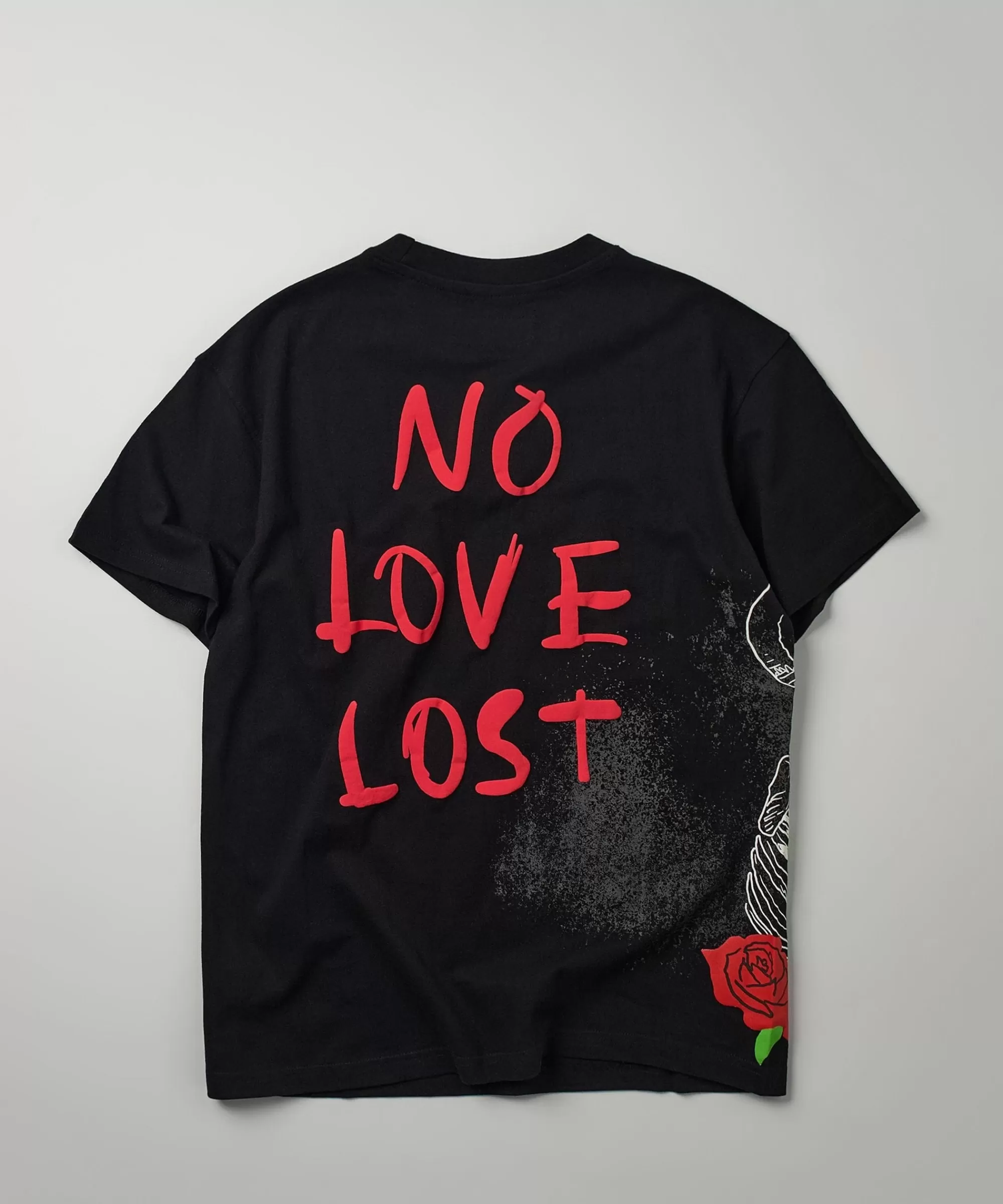 Sale No Love Lost Short Sleeve Tee - Black Graphic Tees