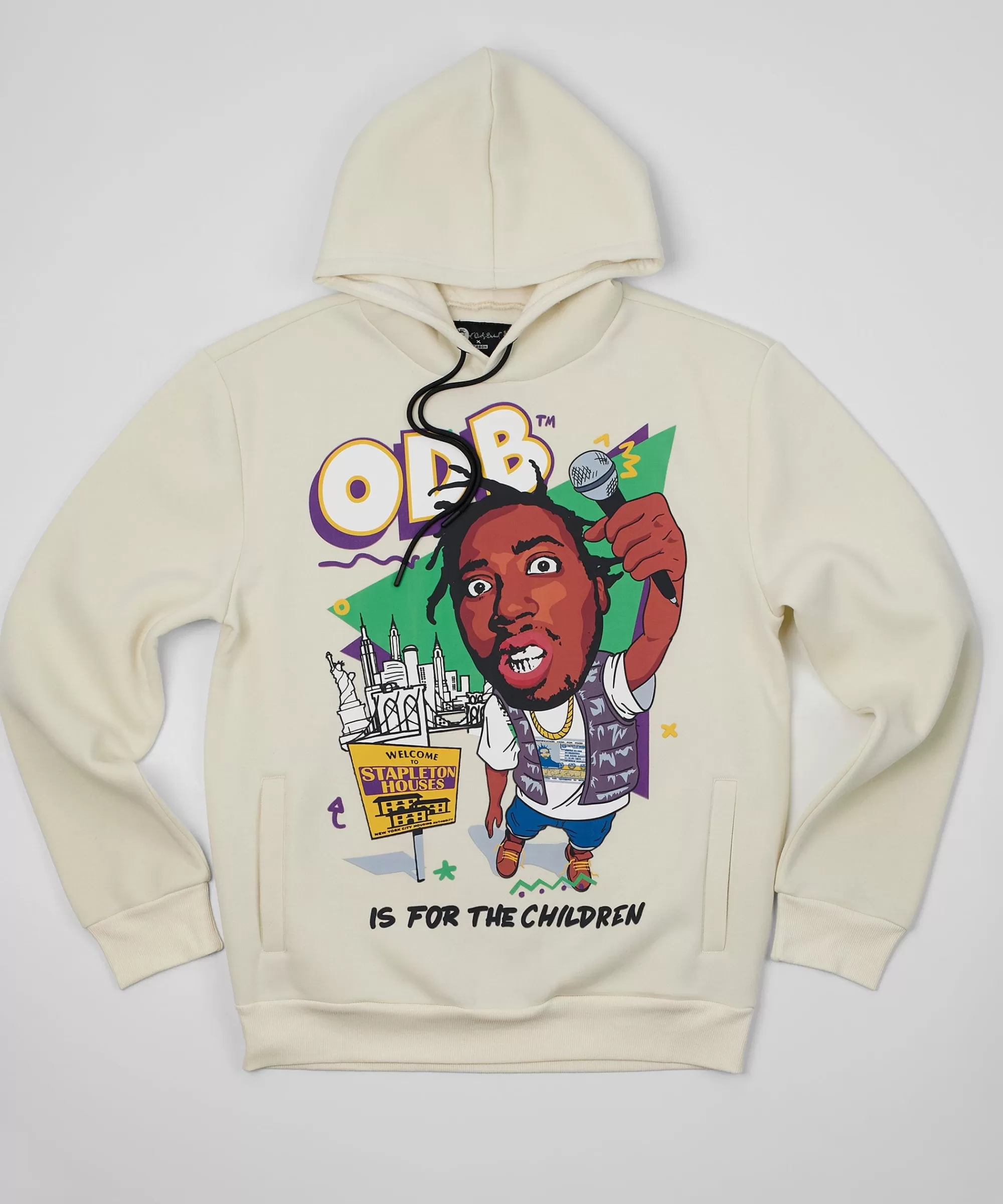 Best ODB Funky Hoodie - Cream Hoodies | Hoodies