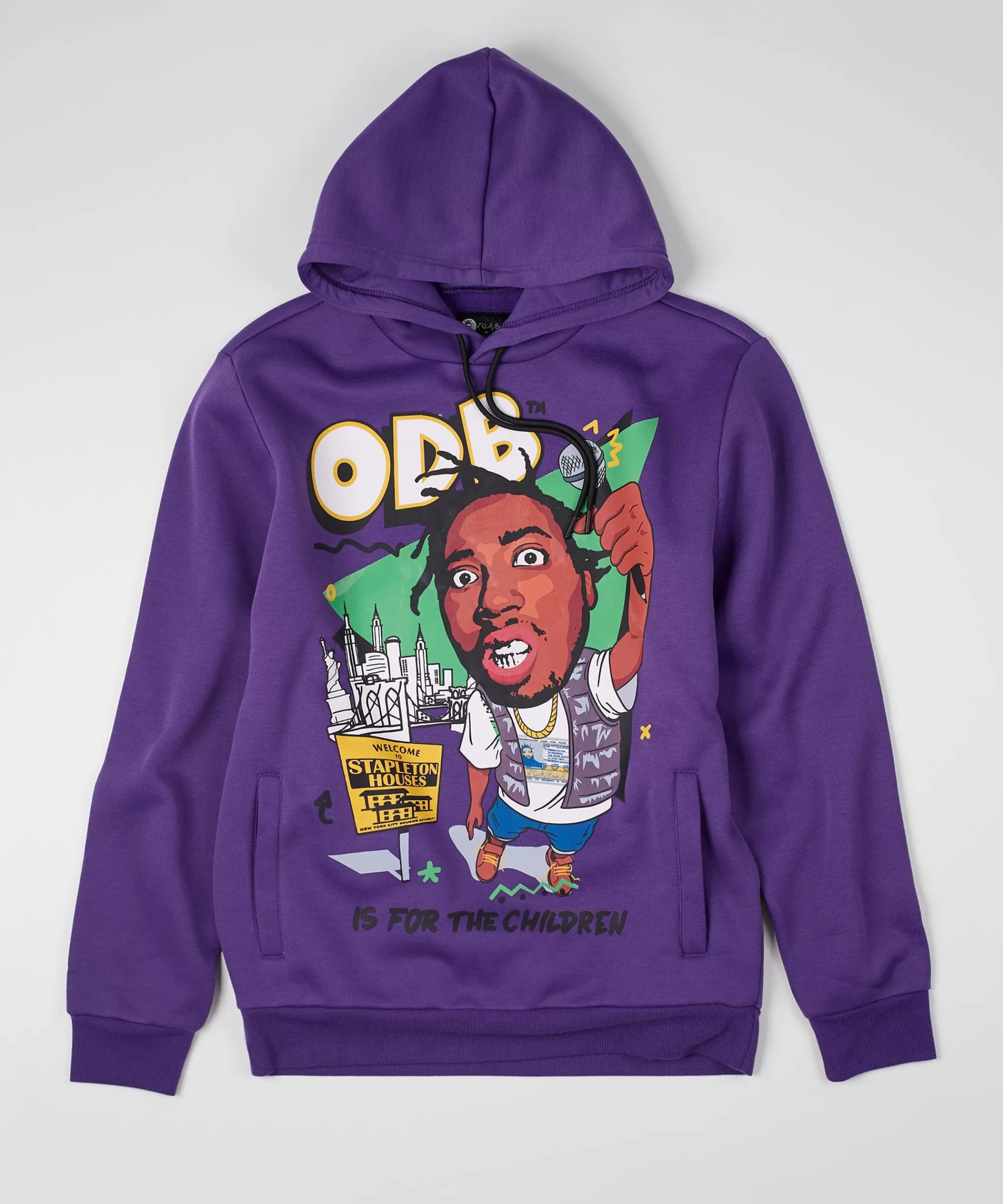 New ODB Funky Hoodie - Purple Hoodies | Hoodies