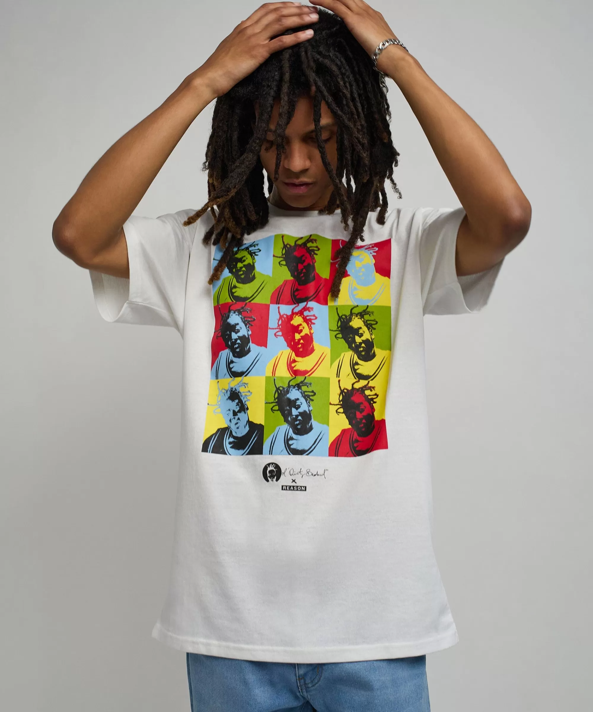 Shop ODB Signature Short Sleeve Tee - White Graphic Tees