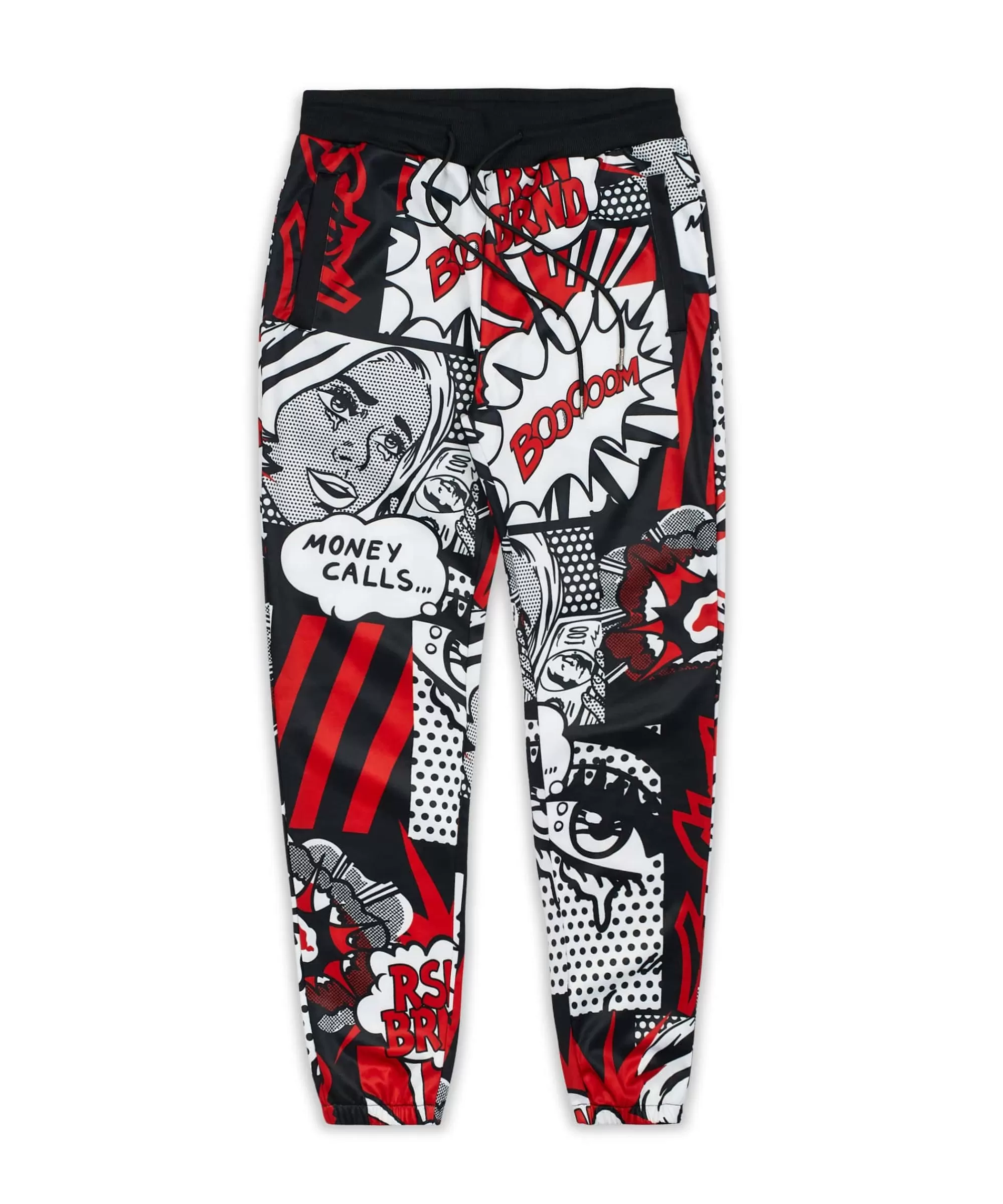 Flash Sale Plus Size Money Calls Comic Print Jogger Shop All Bottoms | Joggers