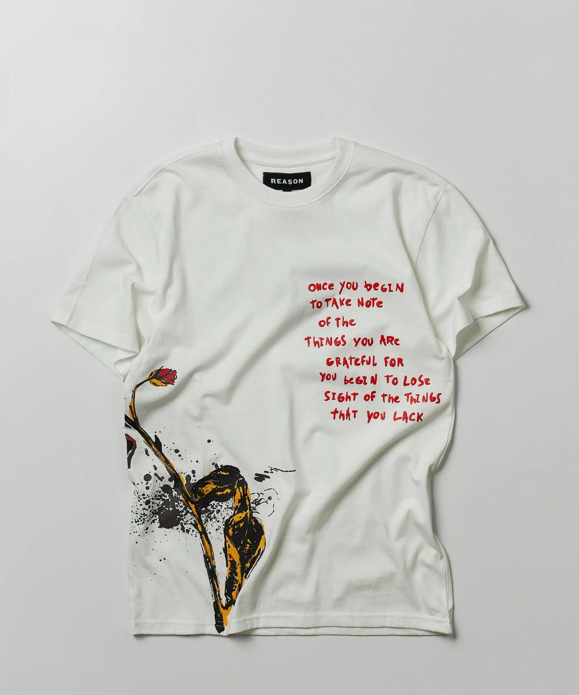 Best Plus Size Take Note Short Sleeve Tee - White Graphic Tees