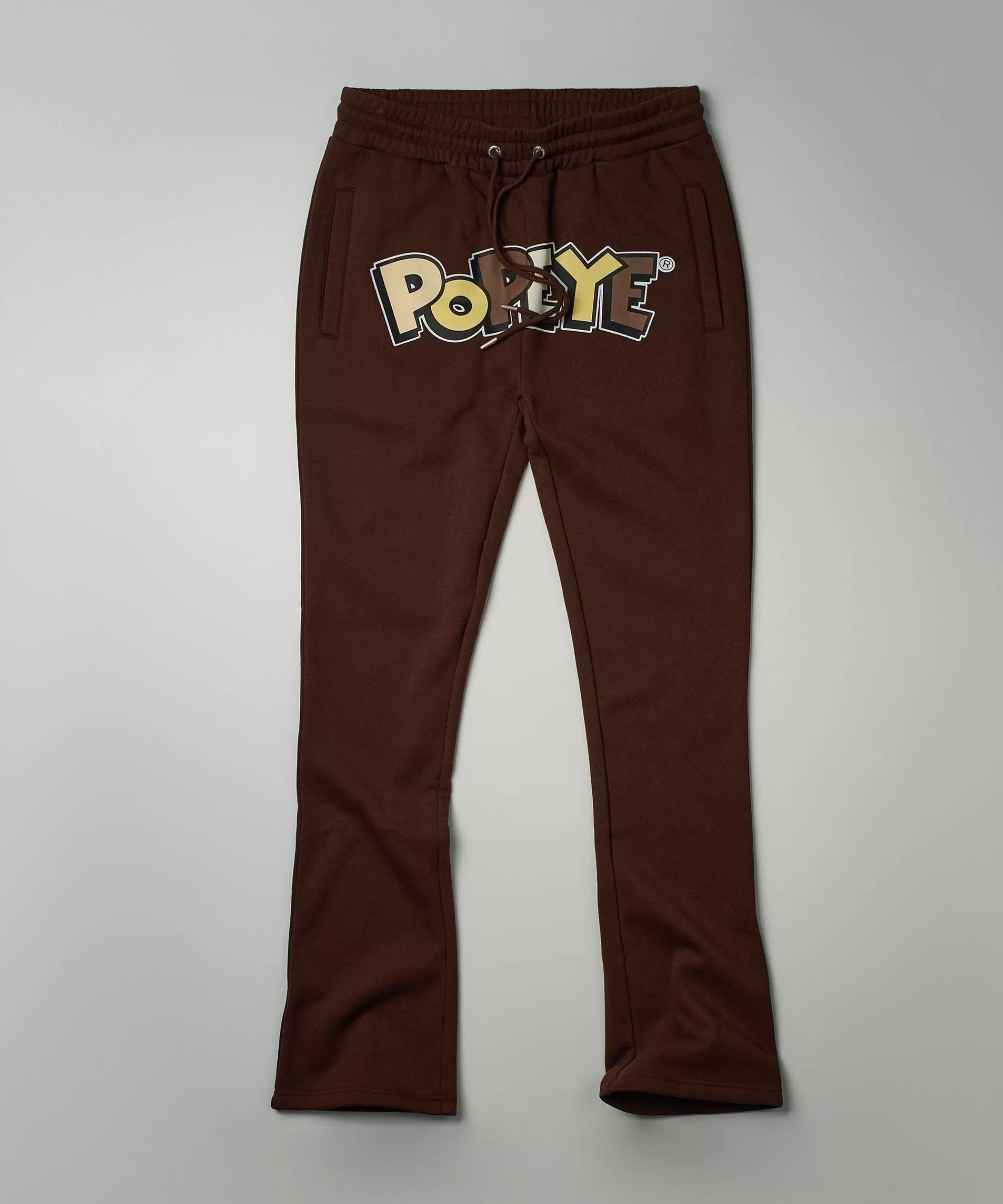 New Popeye Flare Sweatpants - Brown Sweatpants