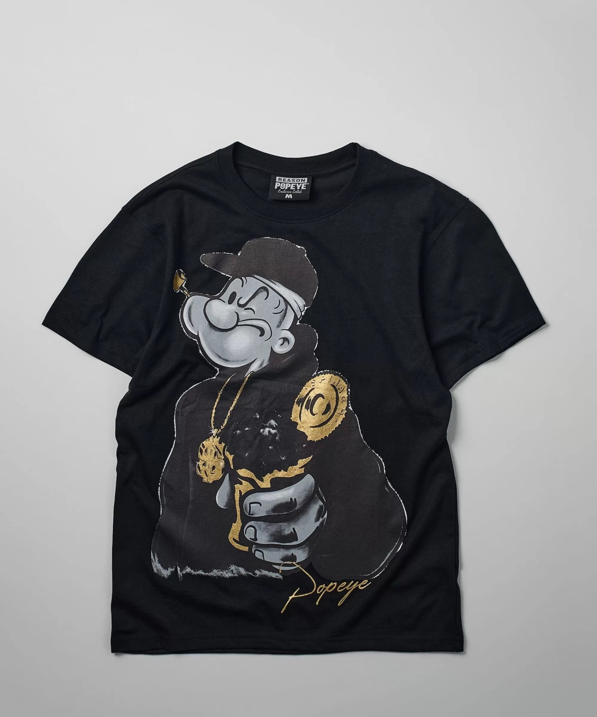 Store Popeye Short Sleeve Tee - Black Graphic Tees