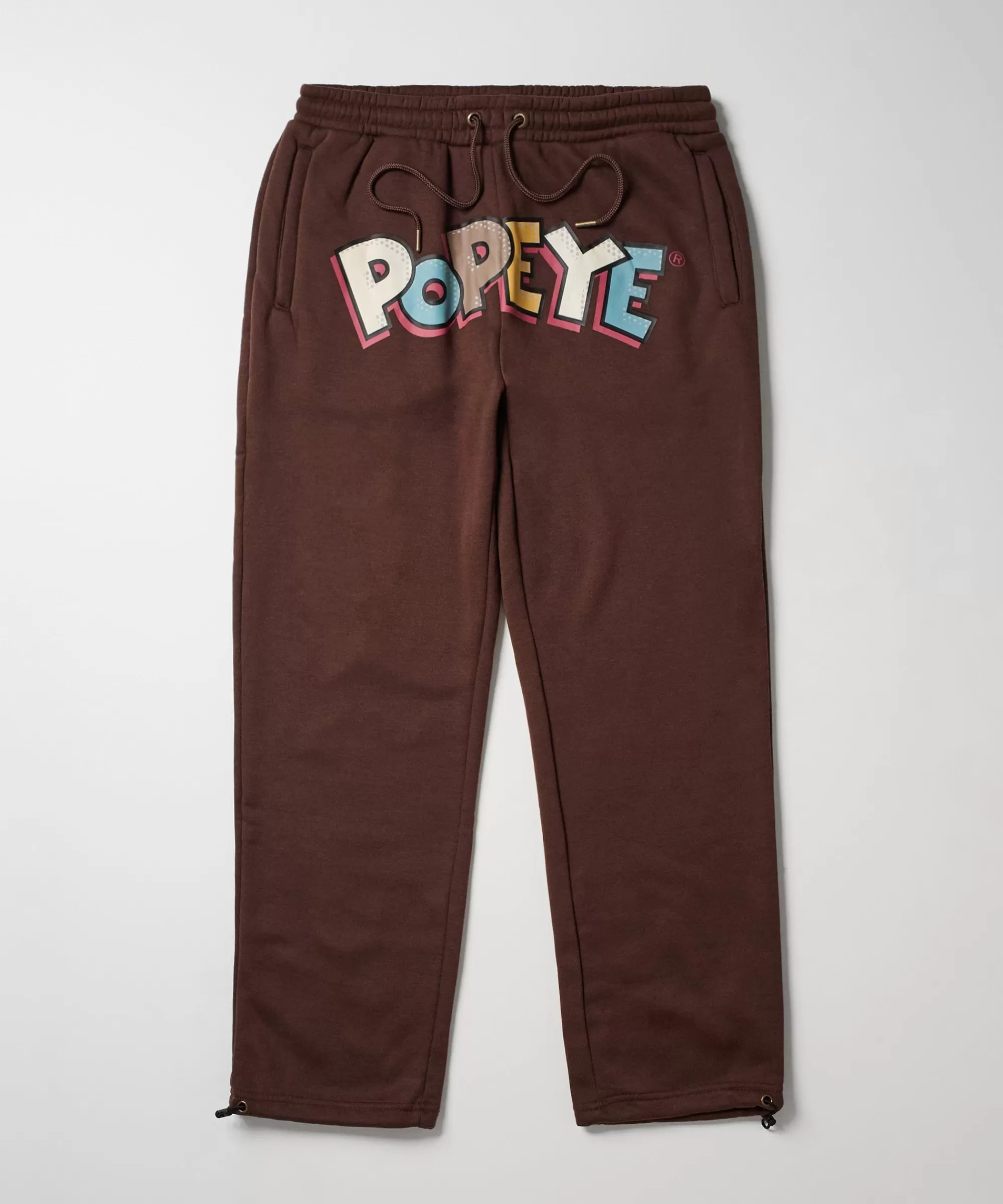 Best Sale Popeye Toggle Joggers - Brown Sweatpants