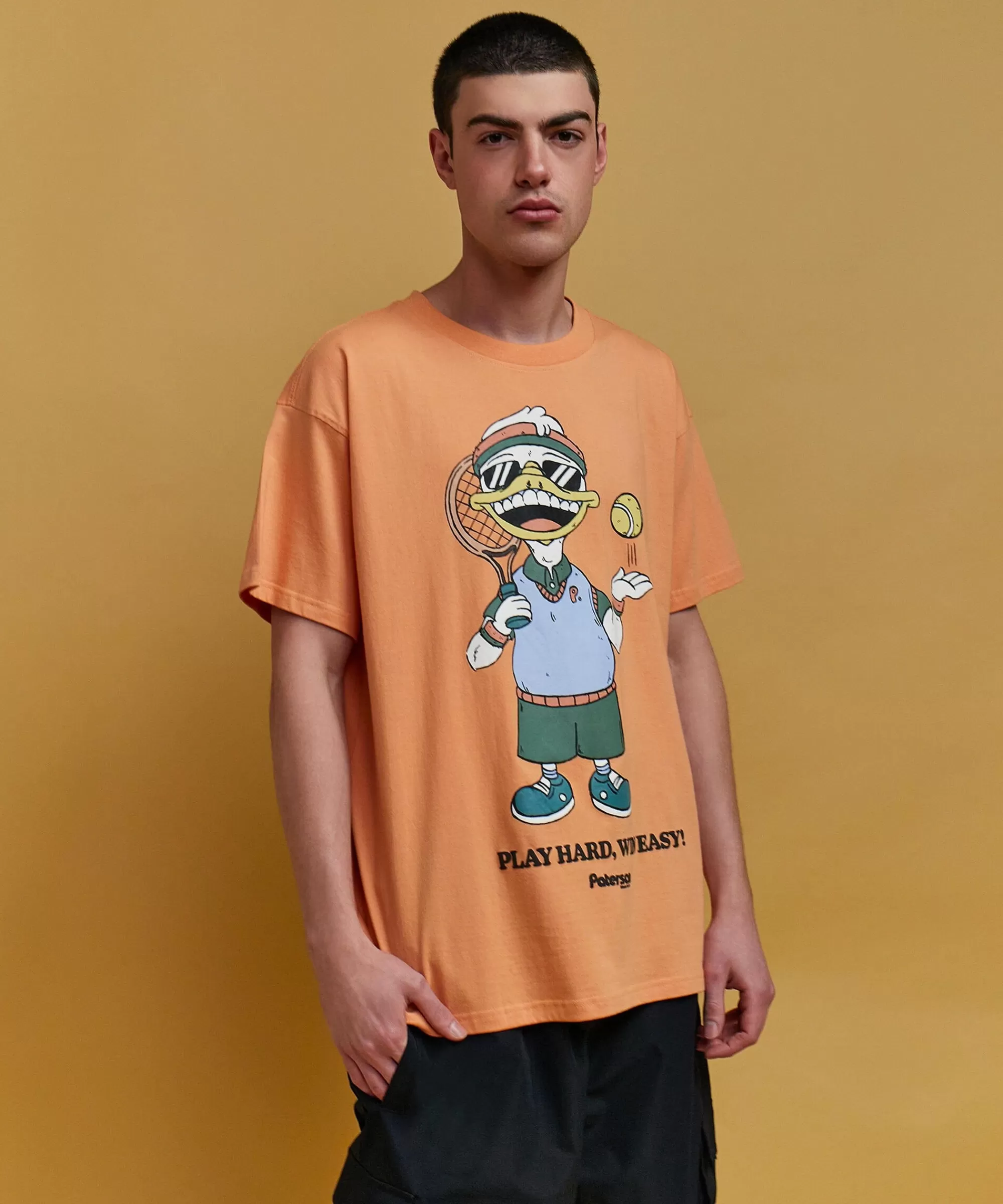 Discount Quack Short Sleeve Tee - Canyon Sunset Graphic Tees