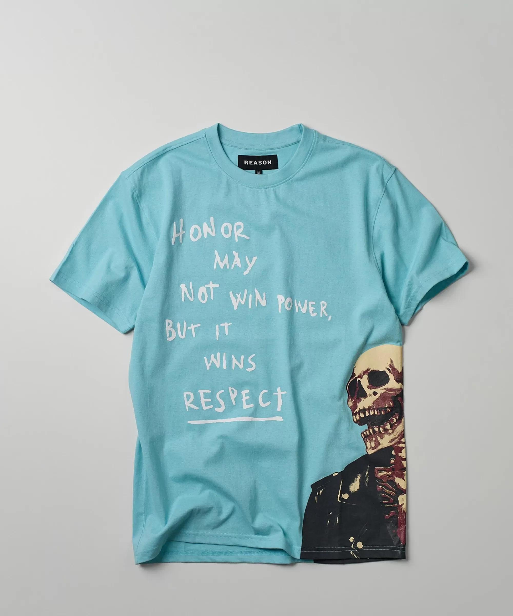 Sale Respect Oversized Short Sleeve Tee - Light Blue Oversized Tees | Graphic Tees