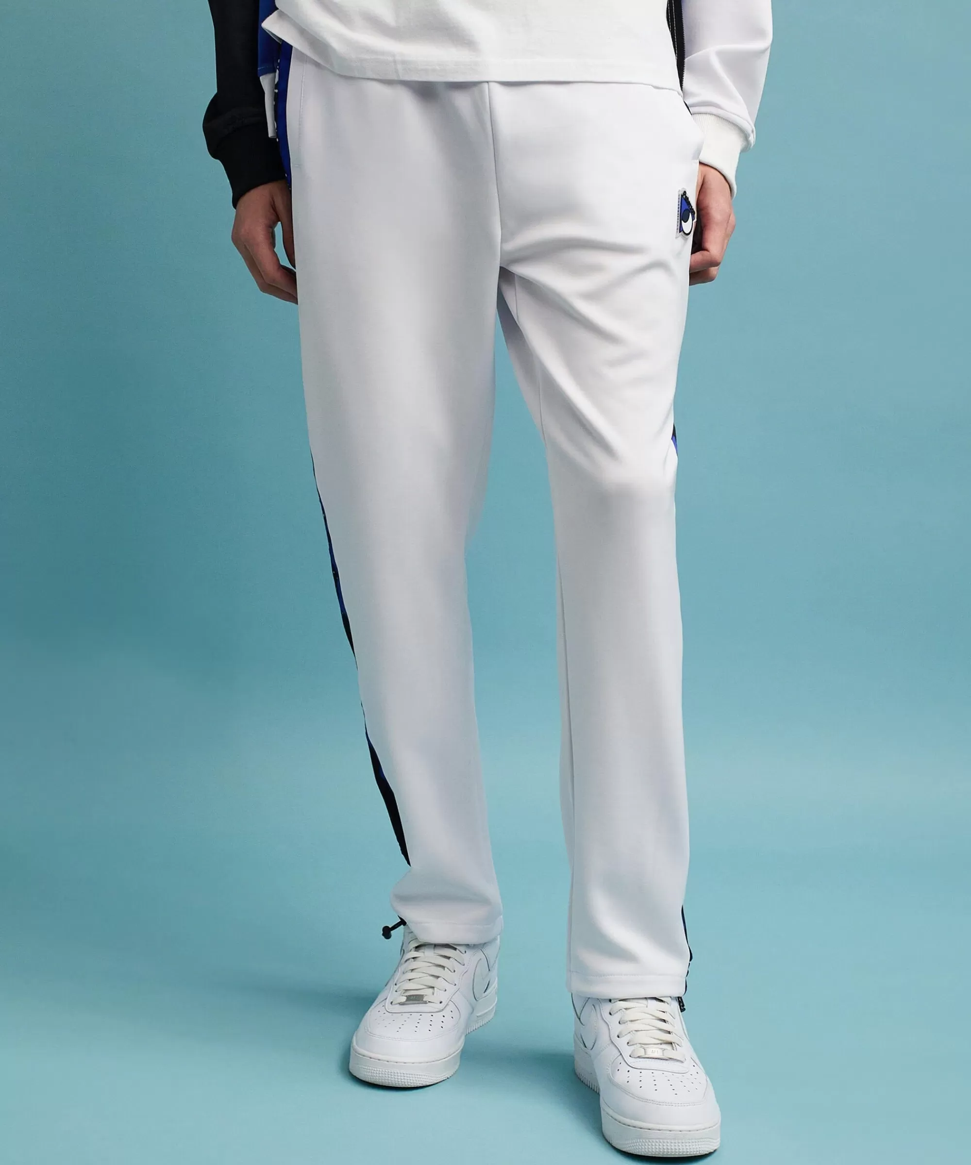 Discount Roddick Track Pants - White/Royal Shop All Bottoms