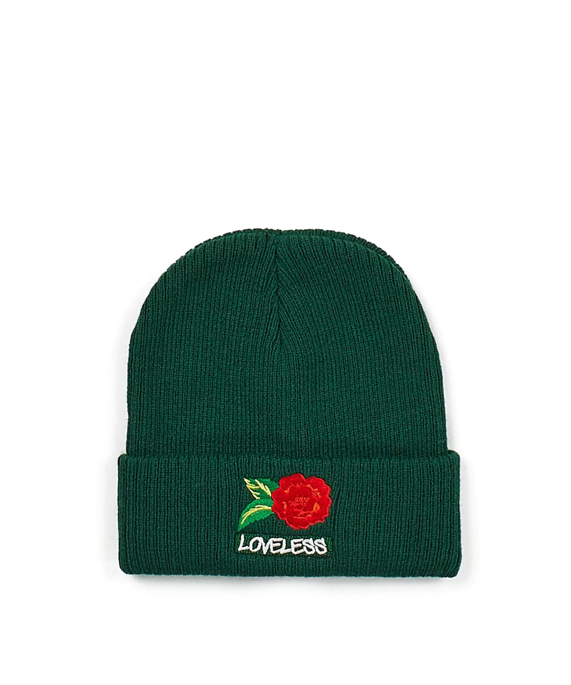 Fashion Roses Beanie - Green Hats | Beanies