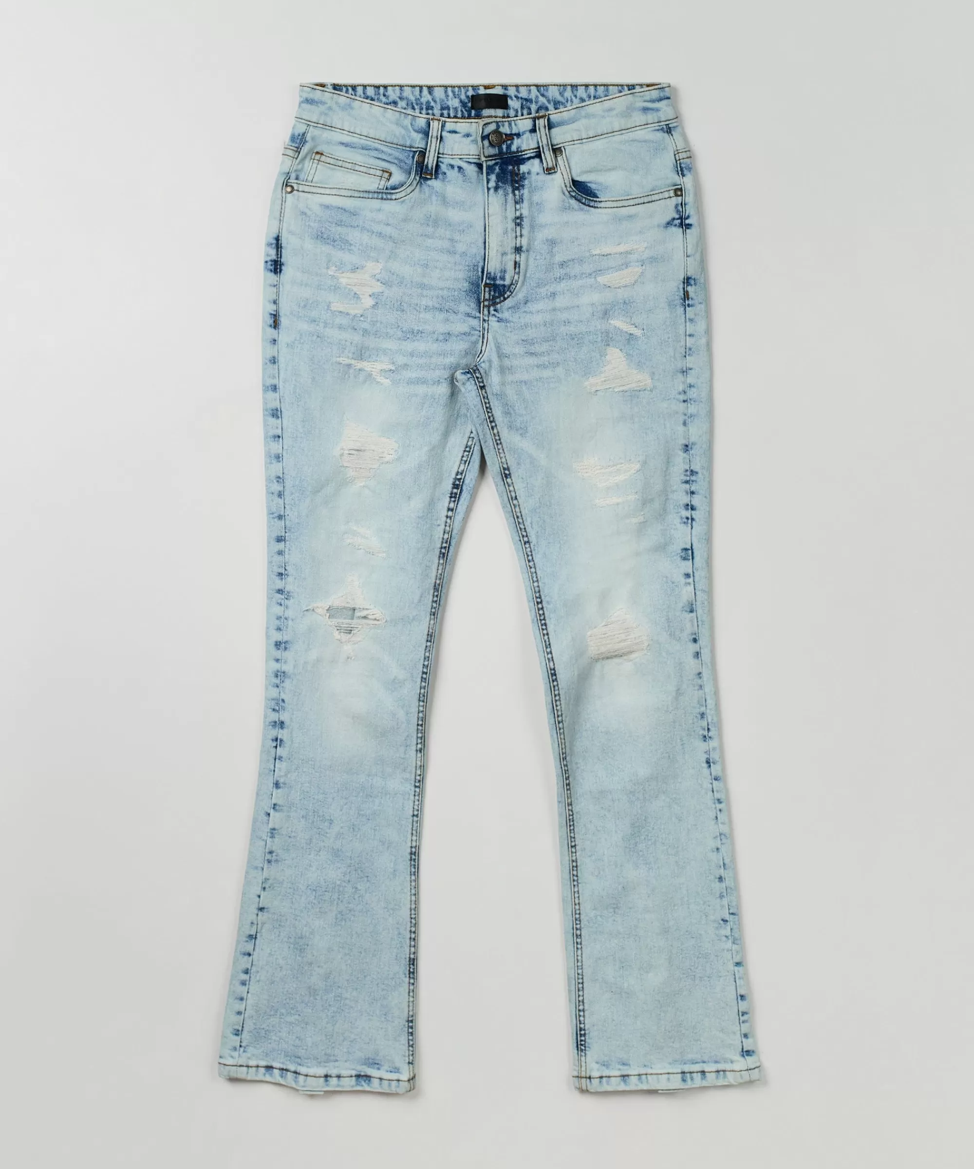 Flash Sale Saucey Light Wash Flare Denim Jeans Denim Jeans | Shop All Bottoms