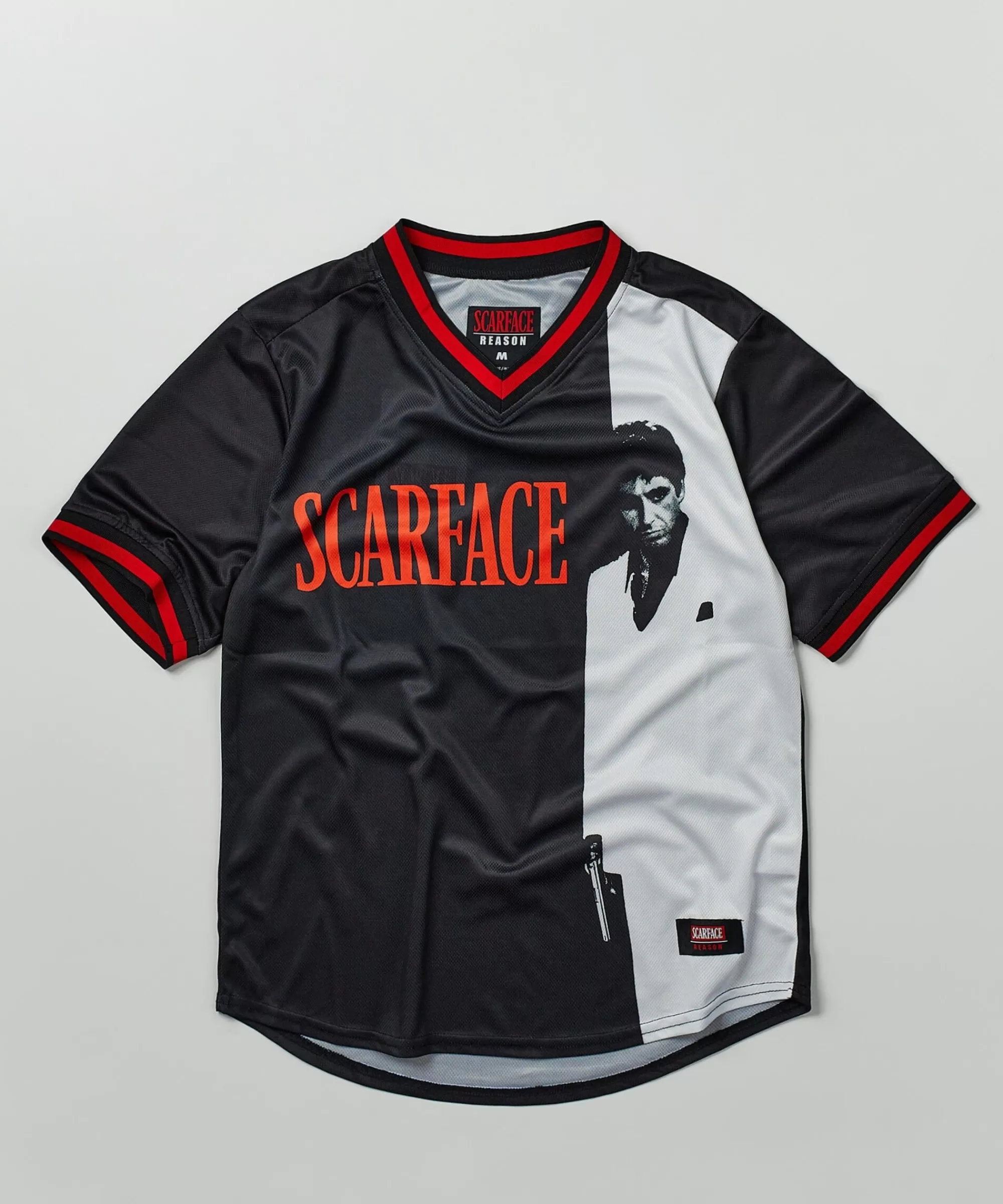 Fashion Scarface™ Baseball Jersey - Black Jerseys