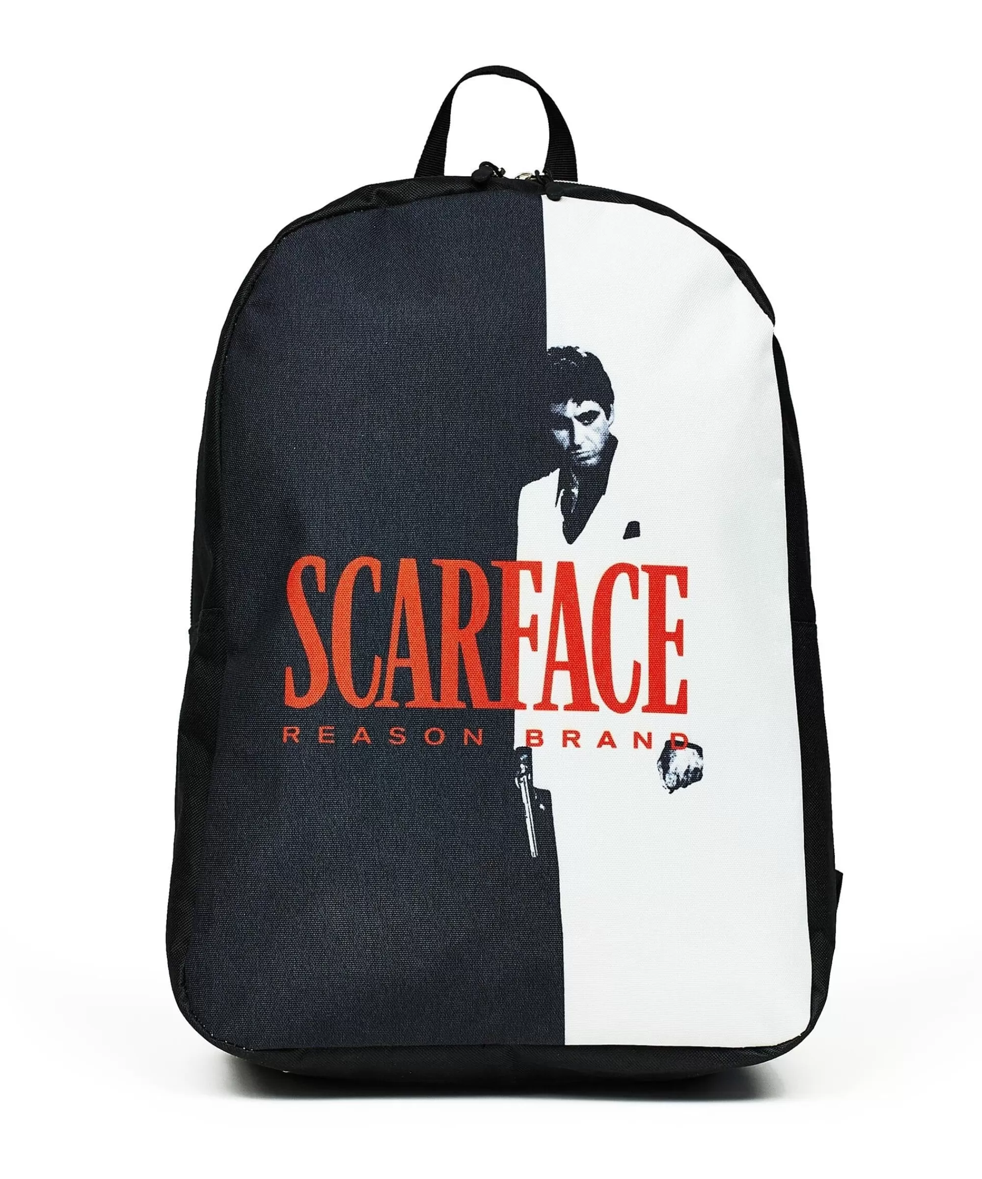 Cheap Scarface™ Black And White Backpack Bags