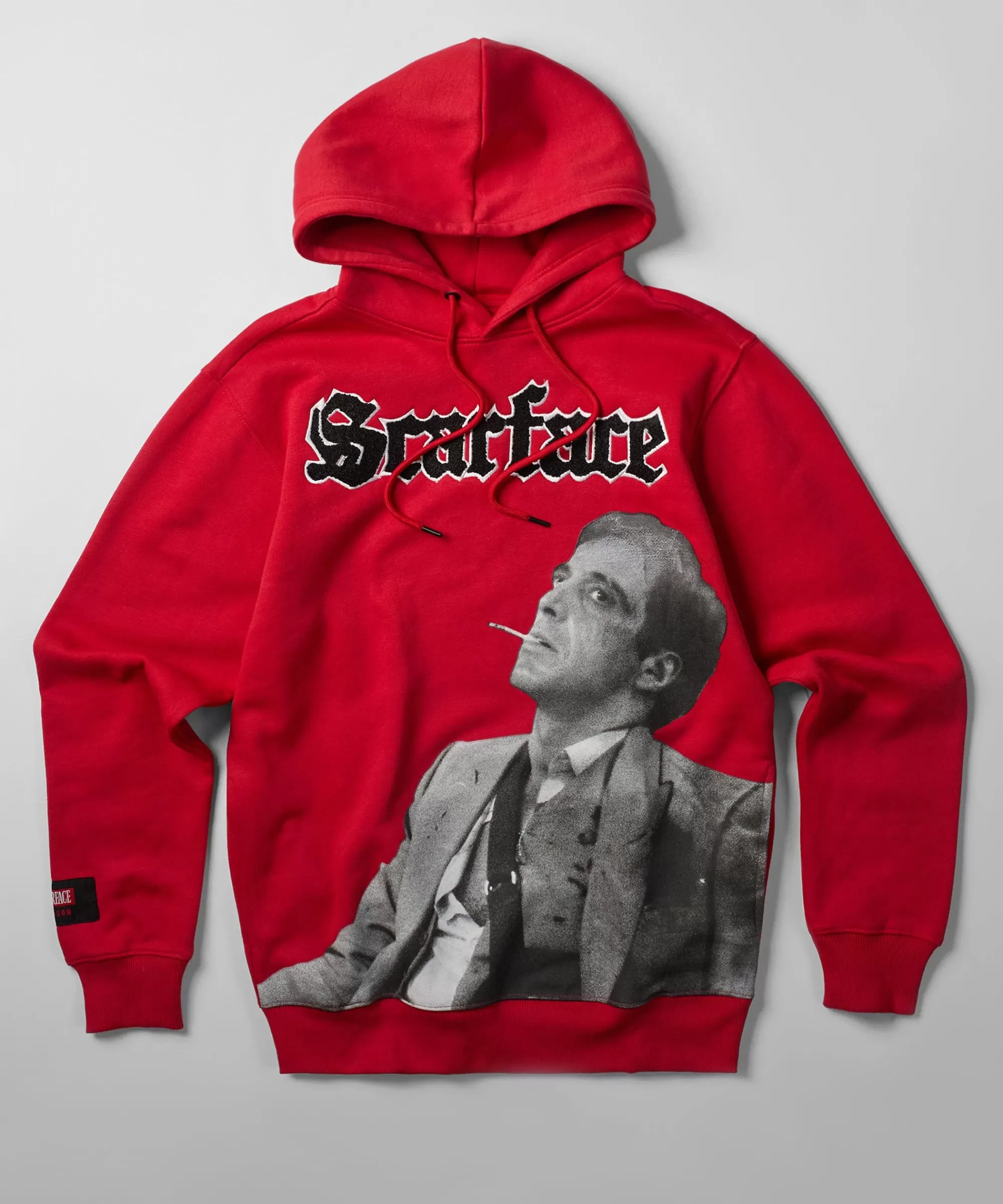 Cheap Scarface Old English Chenille Hoodie - Red Hoodies | Hoodies