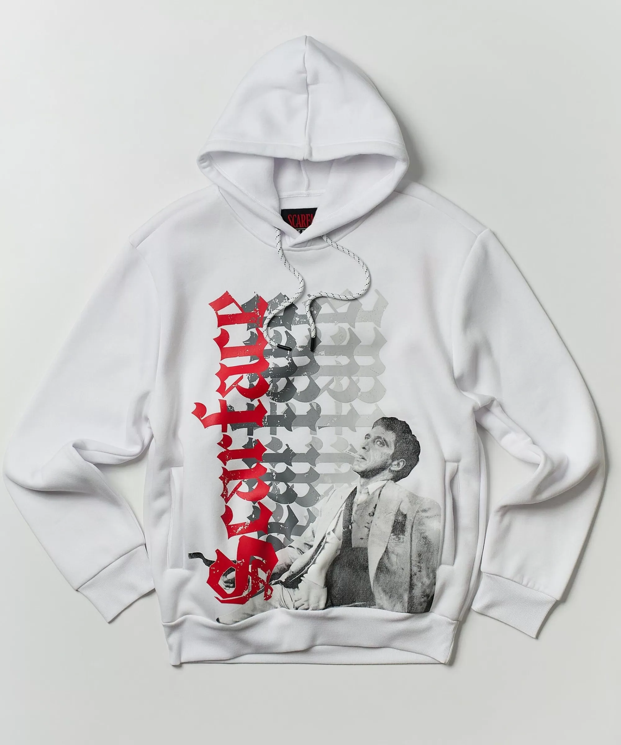 Online Scarface Old English Hoodie - White Hoodies | Hoodies