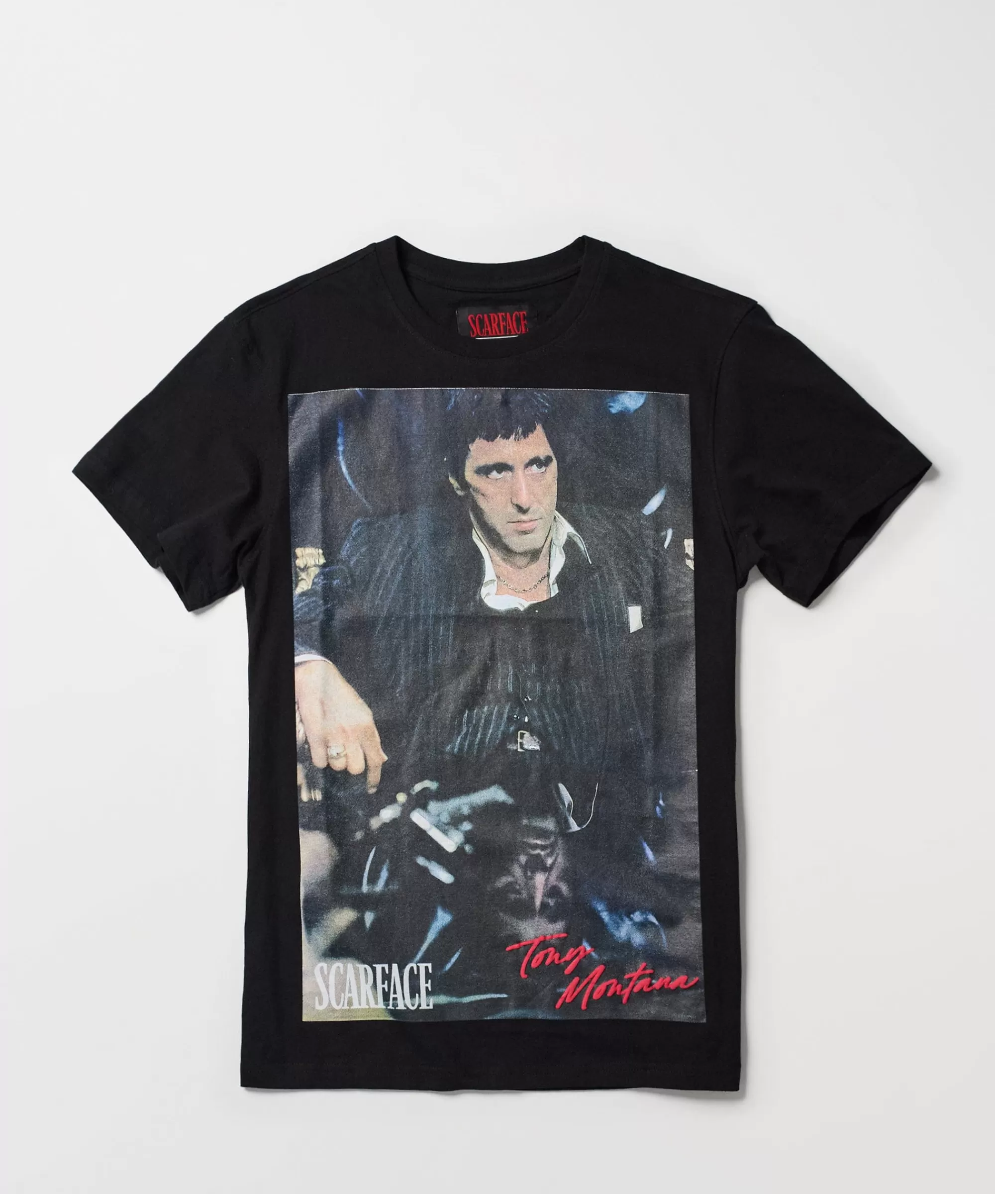 Shop Scarface™ Portrait Short Sleeve Tee - Black Graphic Tees