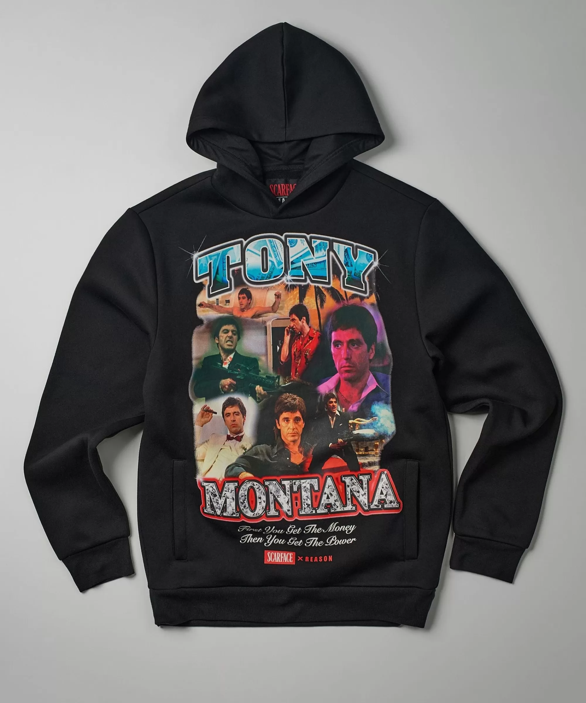 Cheap Scarface Tony Montana Hoodie - Black Hoodies | Hoodies