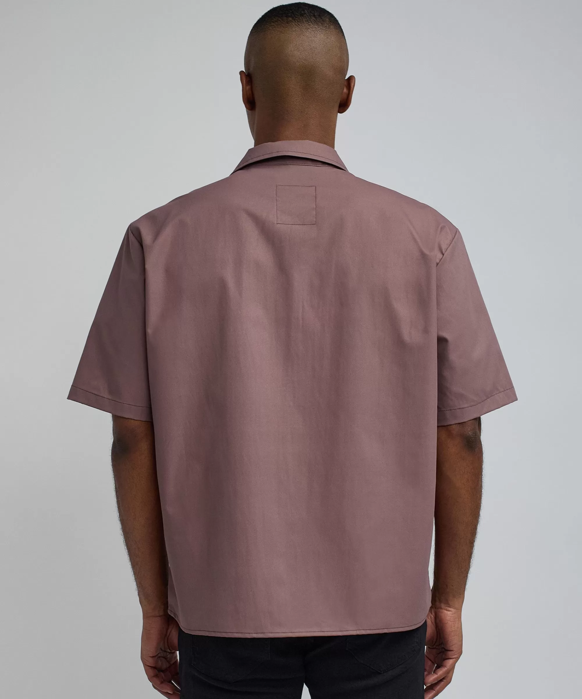 New Scarface Tony Montana Short Sleeve Shirt Box Fit - Brown Button Downs | Oversized Tees